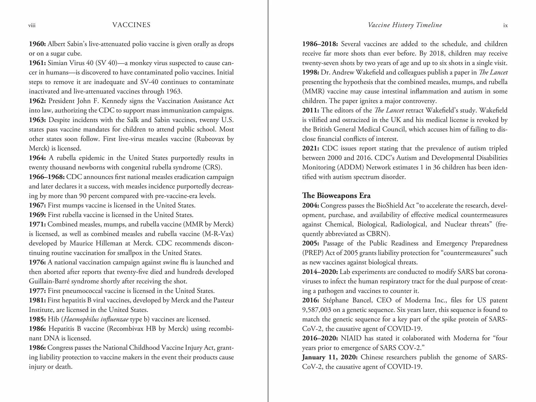 Vaccines: Mythology, Ideology, and Reality