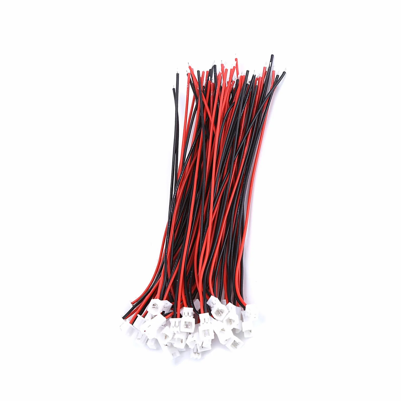 20 szt. Kable połączeniowe JST 1,25 mm 2-stykowe Micro JST męskie/żeńskie z przewodami ołowianymi