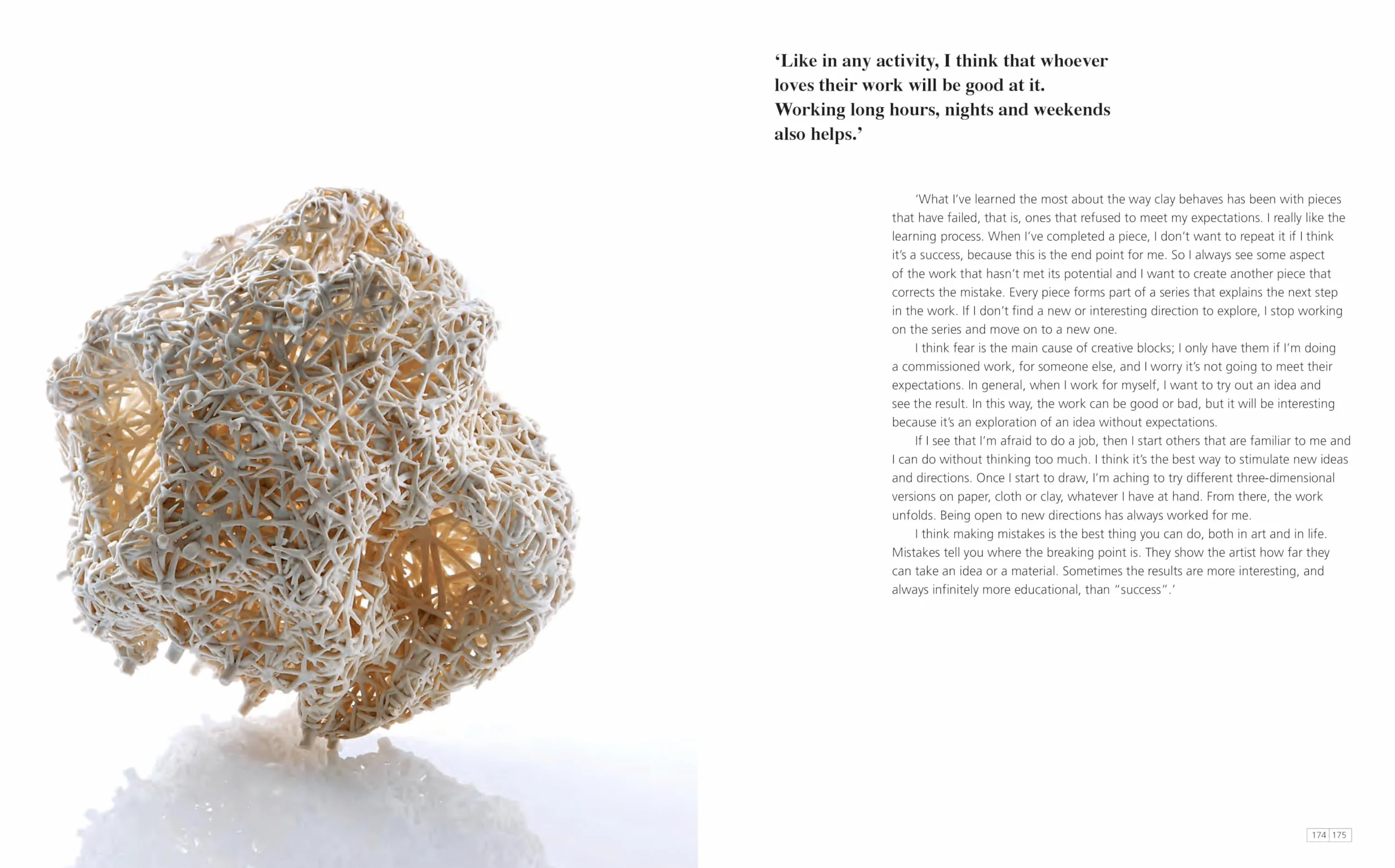 Ceramic Artists on Creative Processes /anglais: How Ideas Are Born