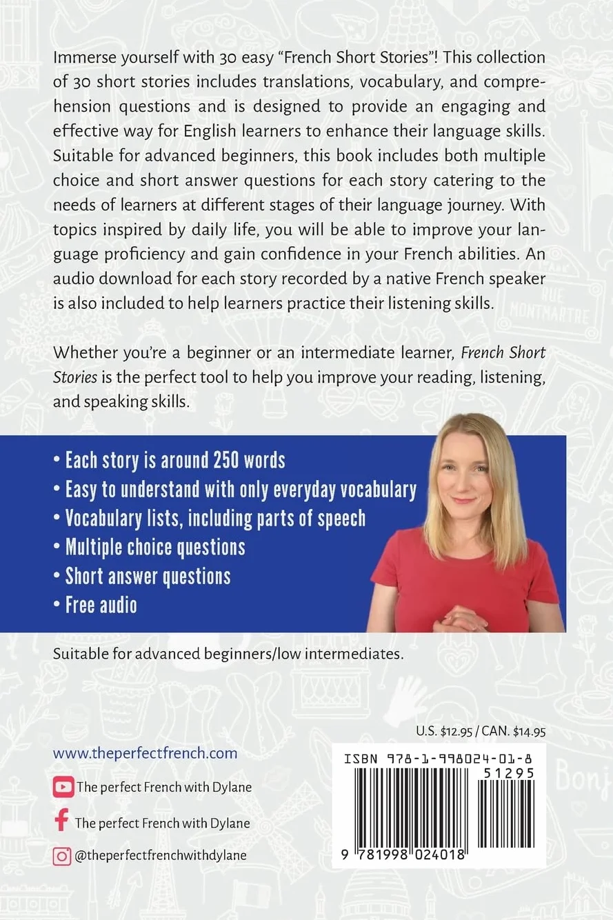 French Short Stories: Thirty Short Stories for Beginners Improve French Vocabulary