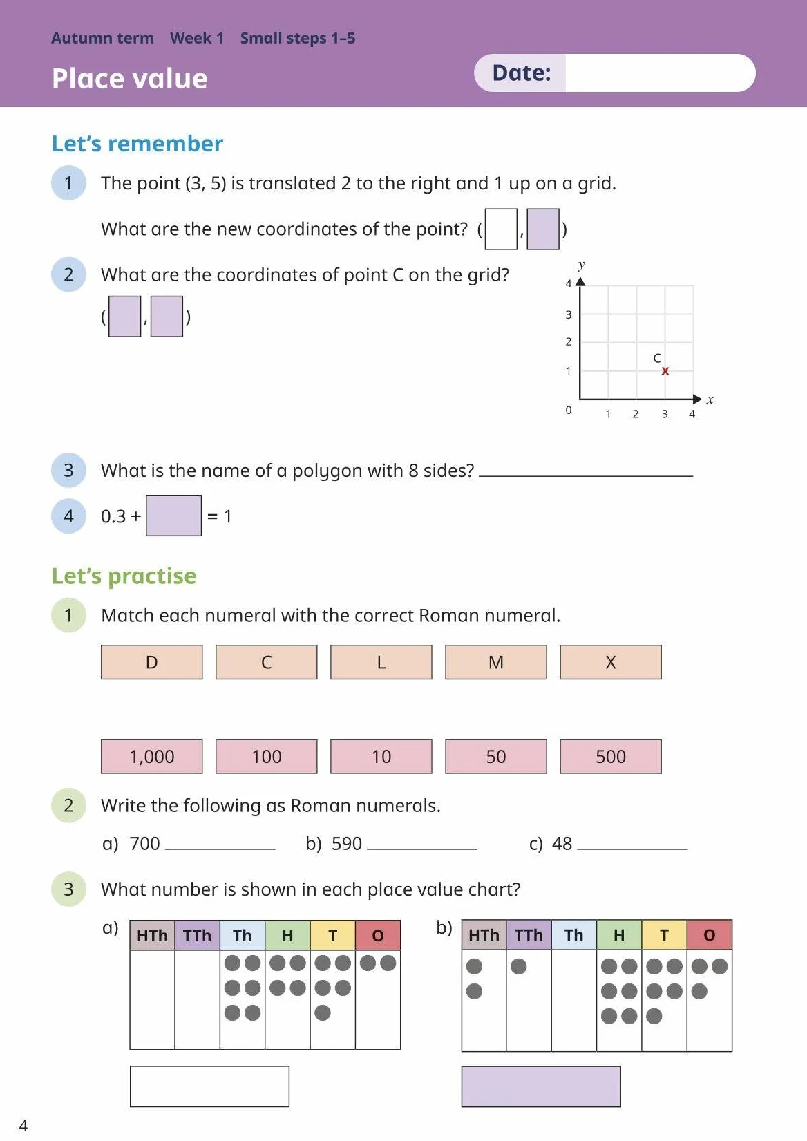 White Rose Maths Practice Journals Year 5 Workbook