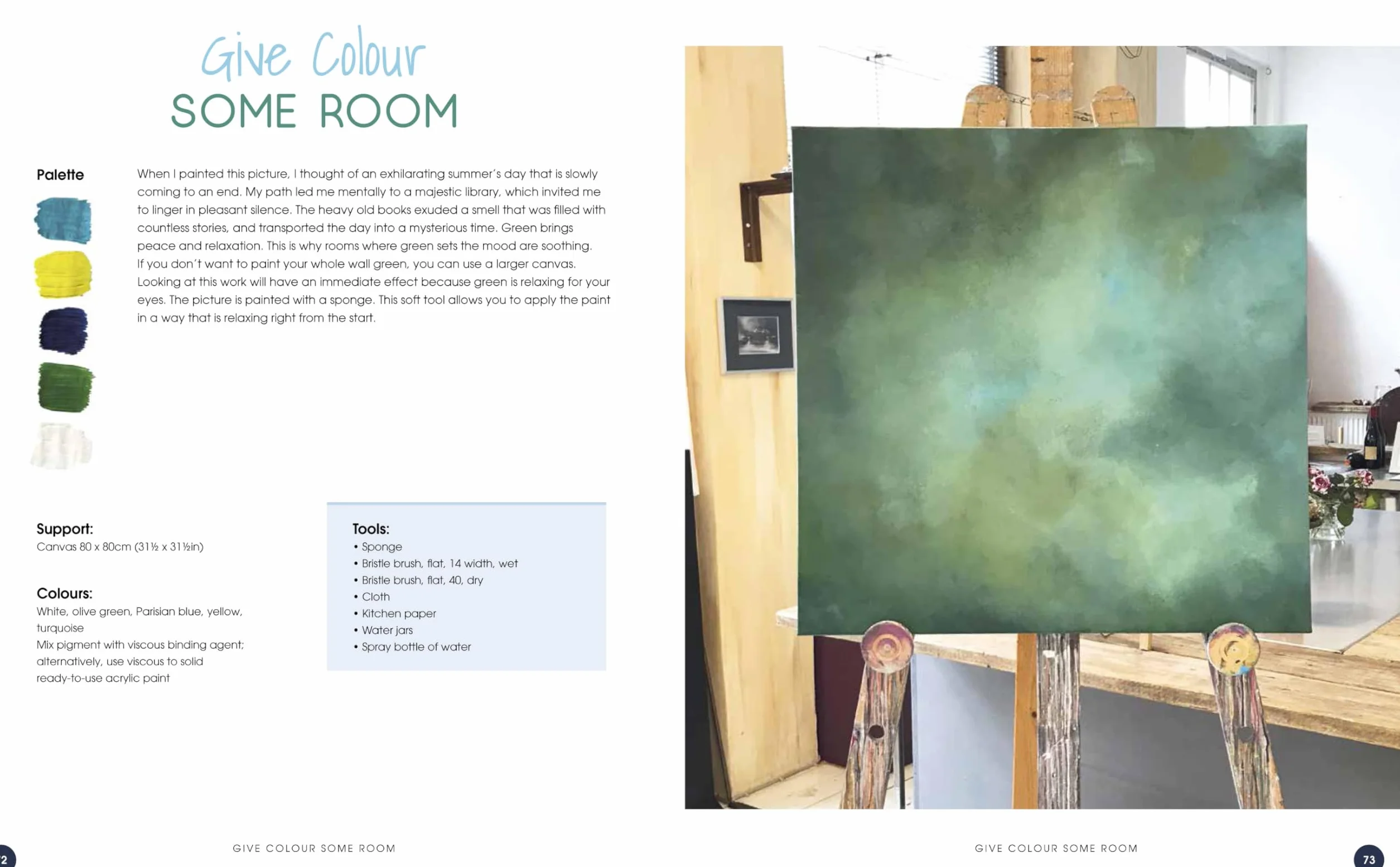 Abstract Painting: 20 Projects & Creative Techniques in Acrylic & Mixed Media
