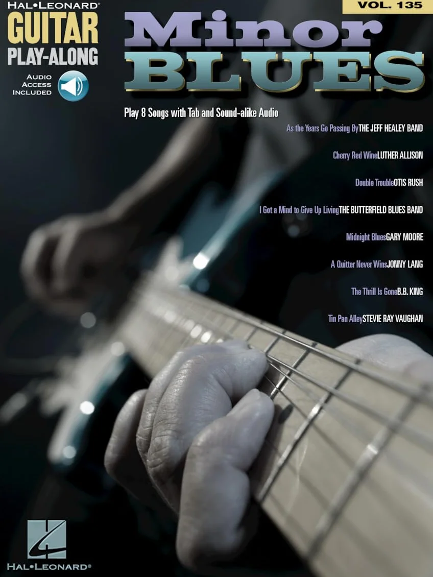Minor Blues Guitar Play-Along Volume 135