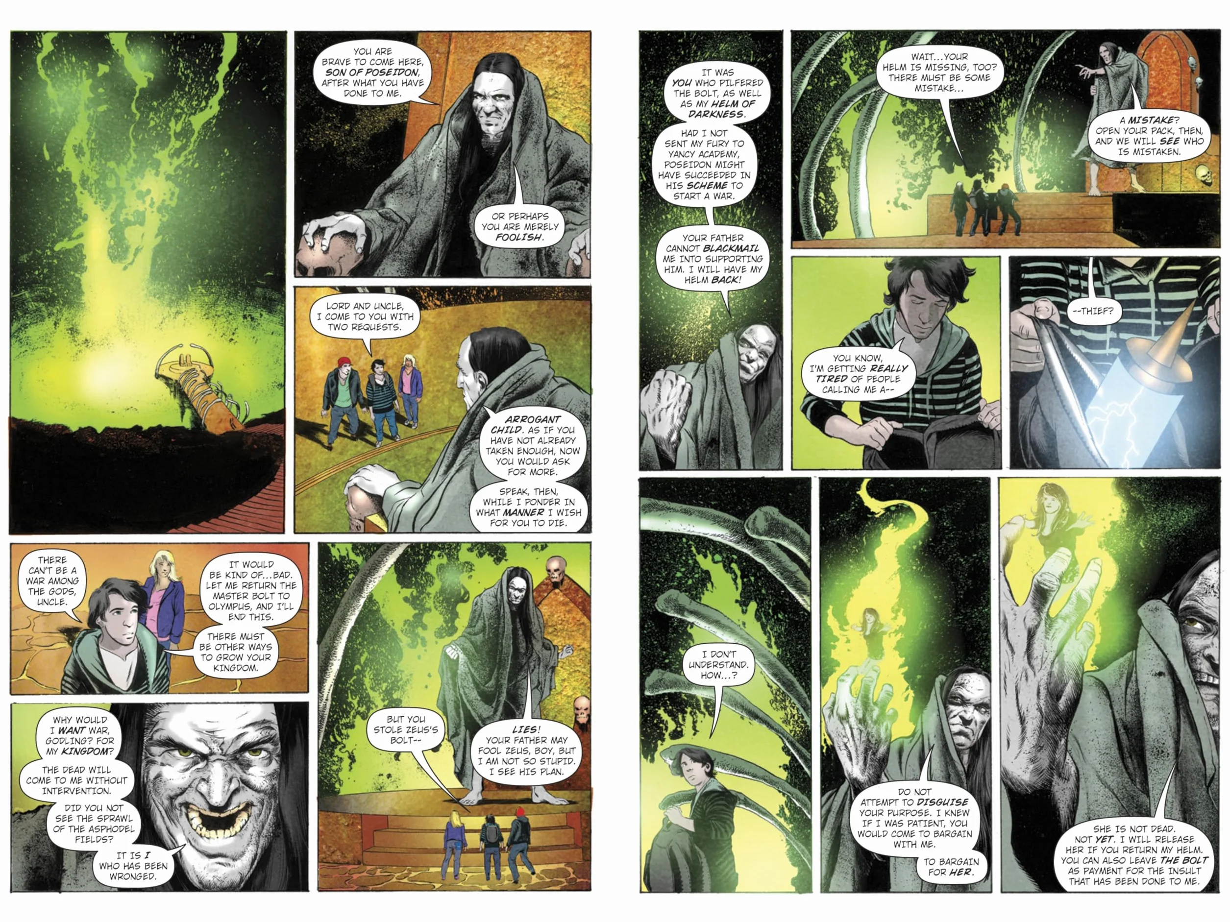 Percy Jackson and the Lightning Thief - The Graphic Novel (Book 1)