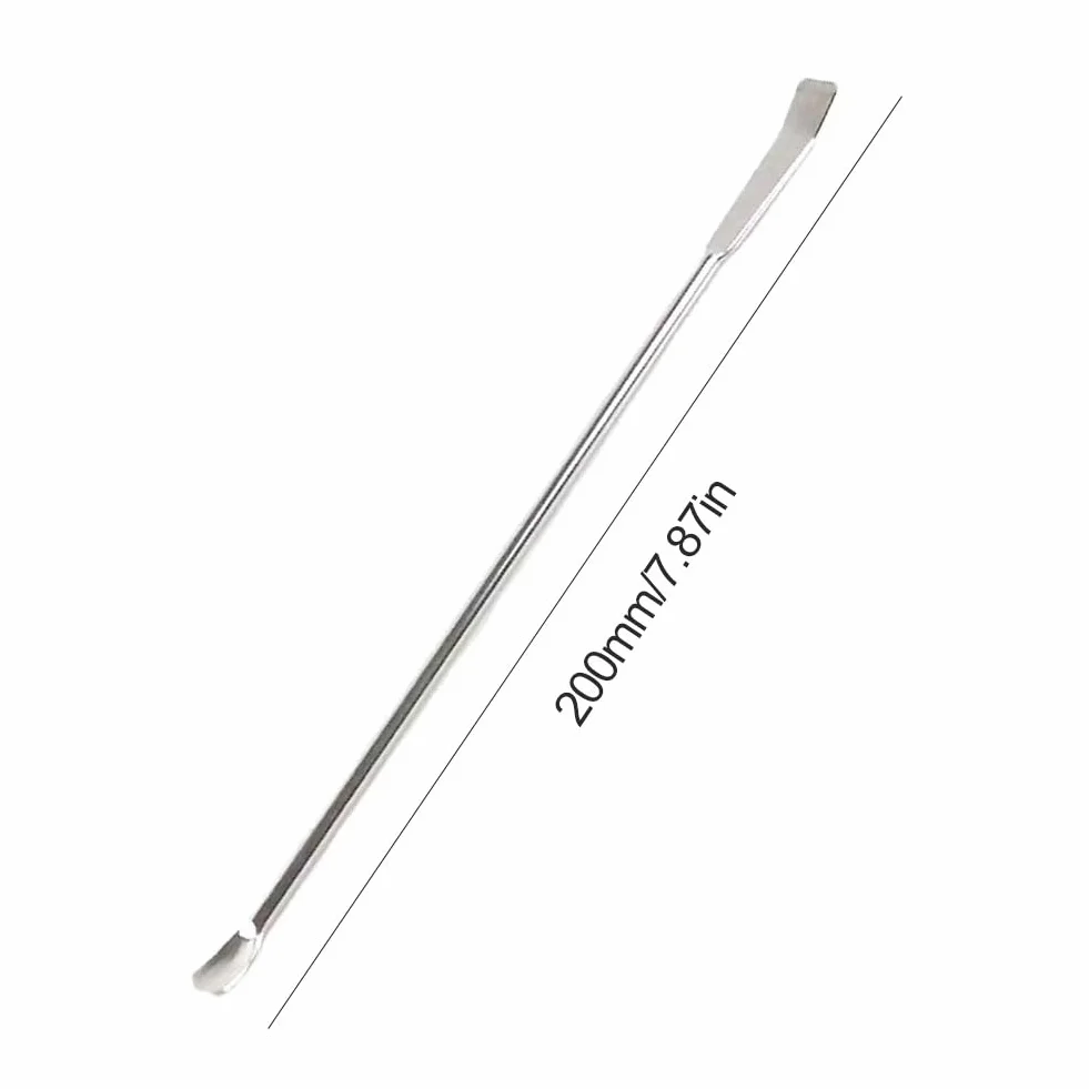 Szpatułka laboratoryjna ze stali nierdzewnej 20 cm, łyżka do próbki, narzędzie laboratoryjne, 2 sztuki