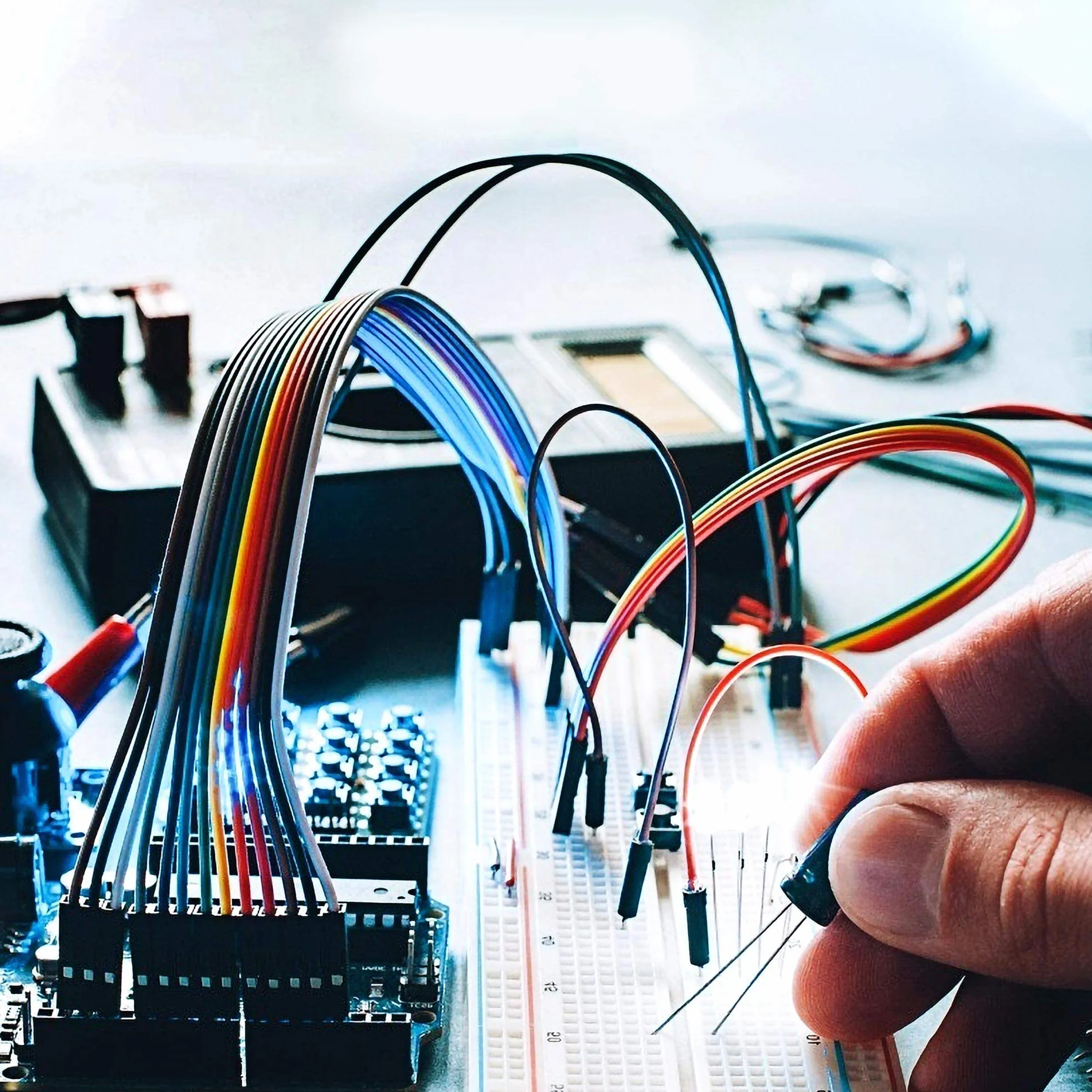Kabel rozruchowy Breadboard Jumper Wire Kit Dupont 560 sztuk męskie na męskie 14 długości