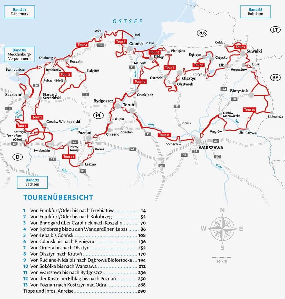 Entdeckertouren mit dem Wohnmobil Polen Der Norden