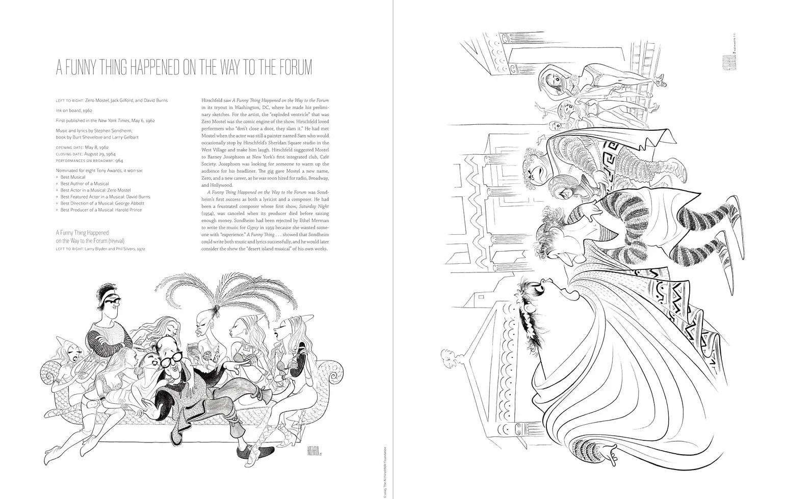 Hirschfeld's Sondheim: A Poster Book
