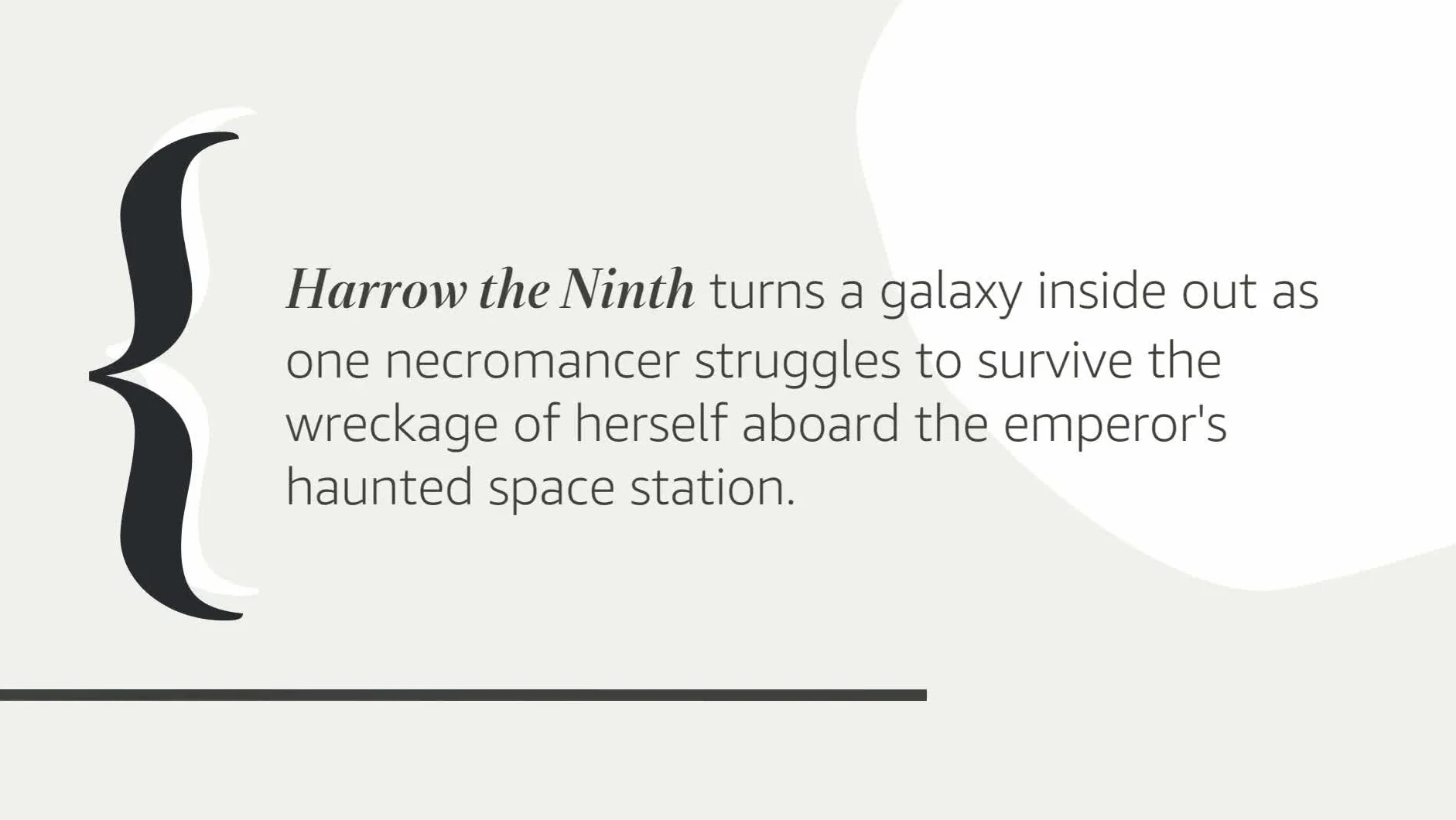 Harrow the Ninth Tamsyn Muir 2