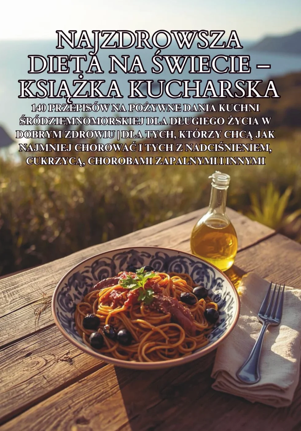 Najzdrowsza dieta na świecie – książka kucharska: 140 przepisów na pożywne dania kuchni śródziemnomorskiej dla długiego życia w dobrym zdrowiu | Dla ... cukrzycą, chorobami zapalnymi i innymi
