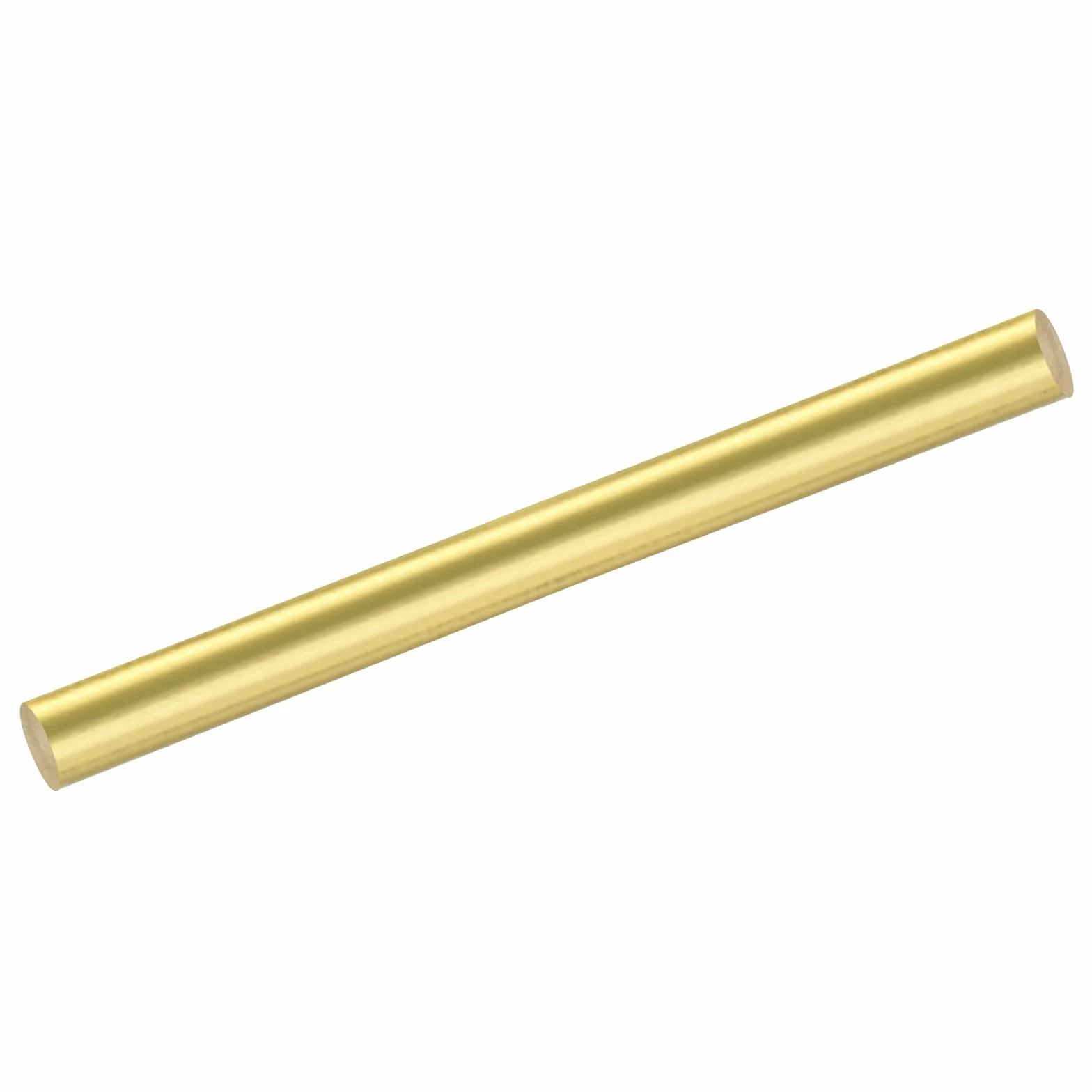 QUARKZMAN 1 szt. mosiężne pręty (22 mm) 7/8" x (300 mm) 12" okrągły pręt z litego mosiądzu do uchwytów noży pinów do samodzielnego modelowania samolotu