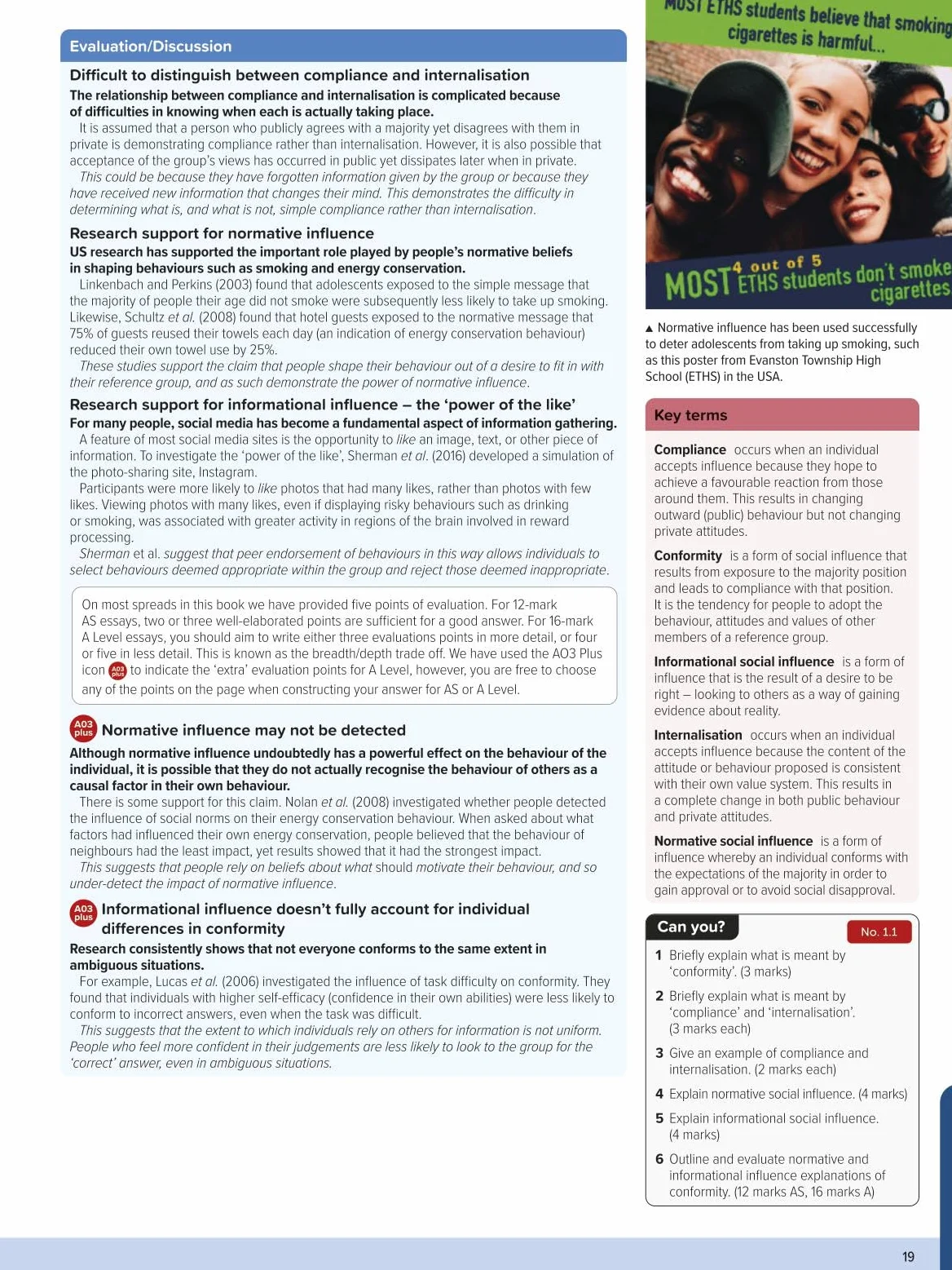 AQA Psychology A Level Year 1 AS Student Book 6th Edition