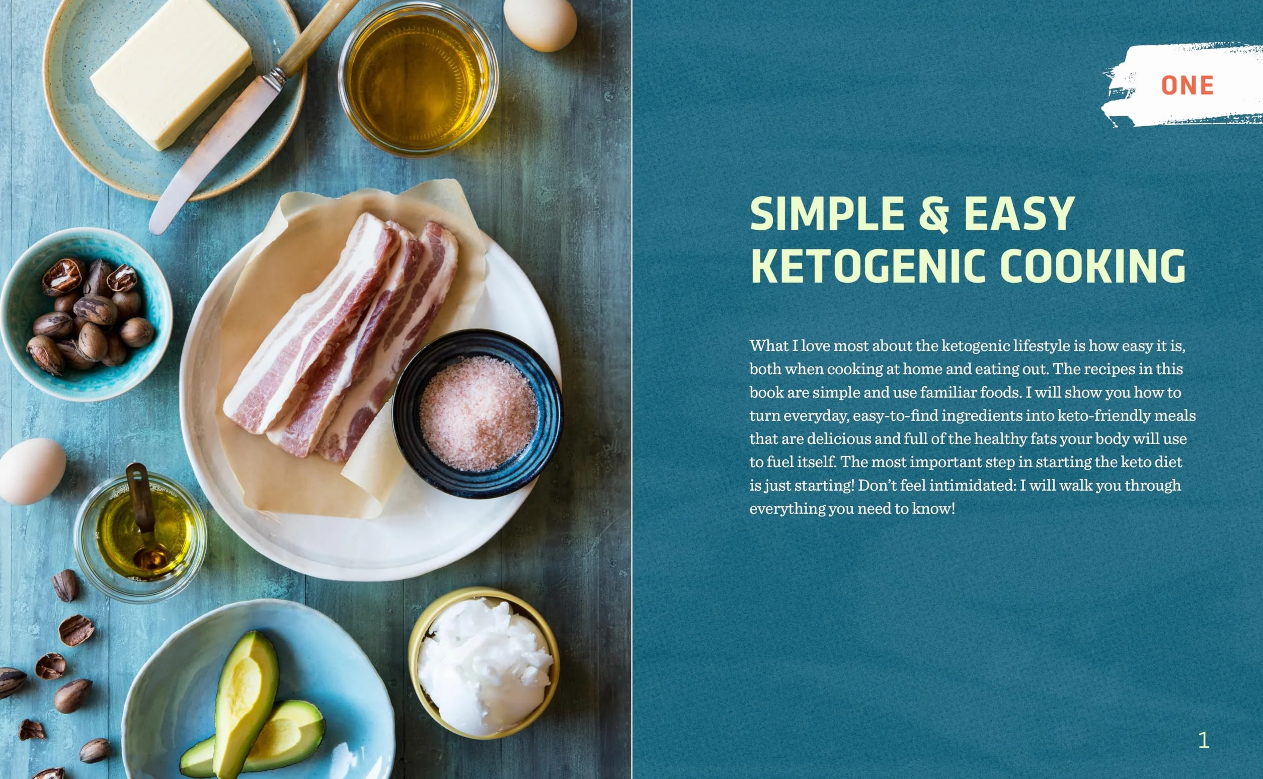 The Easy 5-Ingredient Ketogenic Diet Cookbook: Low-Carb, High-Fat Recipes for Busy People on the Keto Diet
