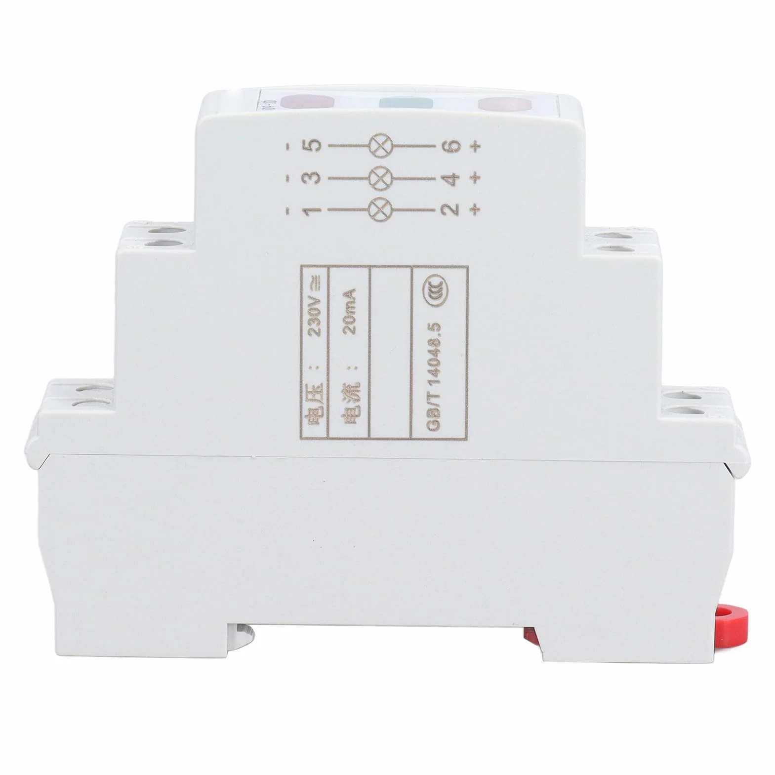 Lampka Kontrolna LED Czerwony Żółty Zielony Rozrusznik Magnetyczny Styk AC DC 230 V