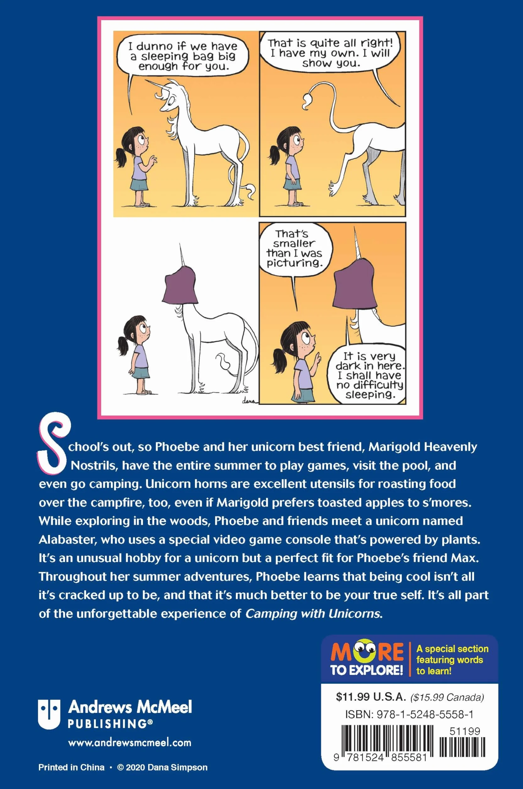 Camping with Unicorns: Another Phoebe and Her Unicorn Adventure Volume 11