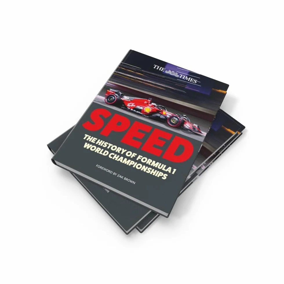 The Times Speed: Illustrated History of F1 World Championships Fangio Senna Hamilton Ferrari McLaren Red Bull