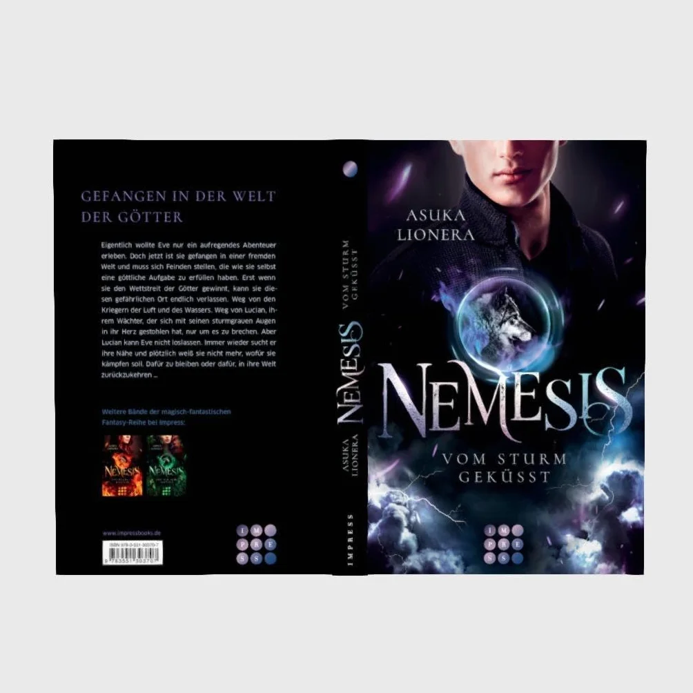 Nemesis 2: Vom Sturm geküsst: Götter-Romantasy mit starker Heldin, in der Fantasie und Realität ganz nah beieinander liegen