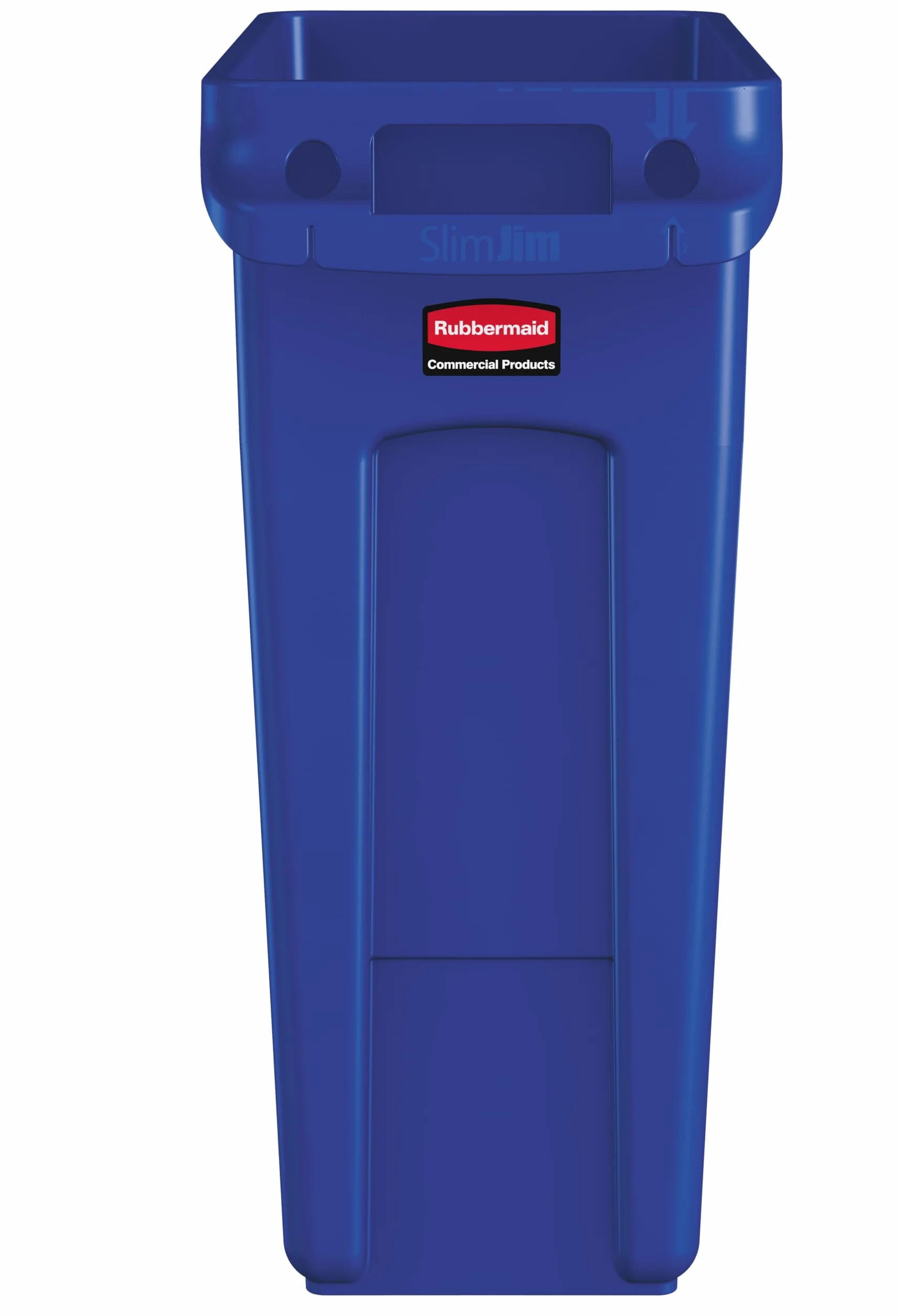 Rubbermaid 1971257 plastikowy wentylowany pojemnik na śmieci 60 L niebieski