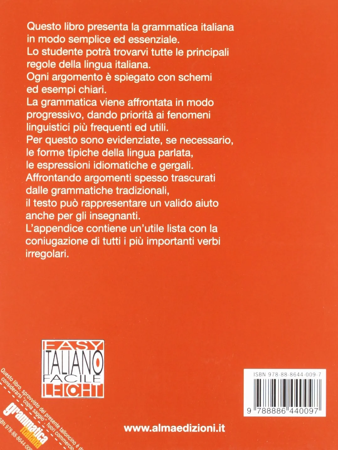 Grammatica italiana