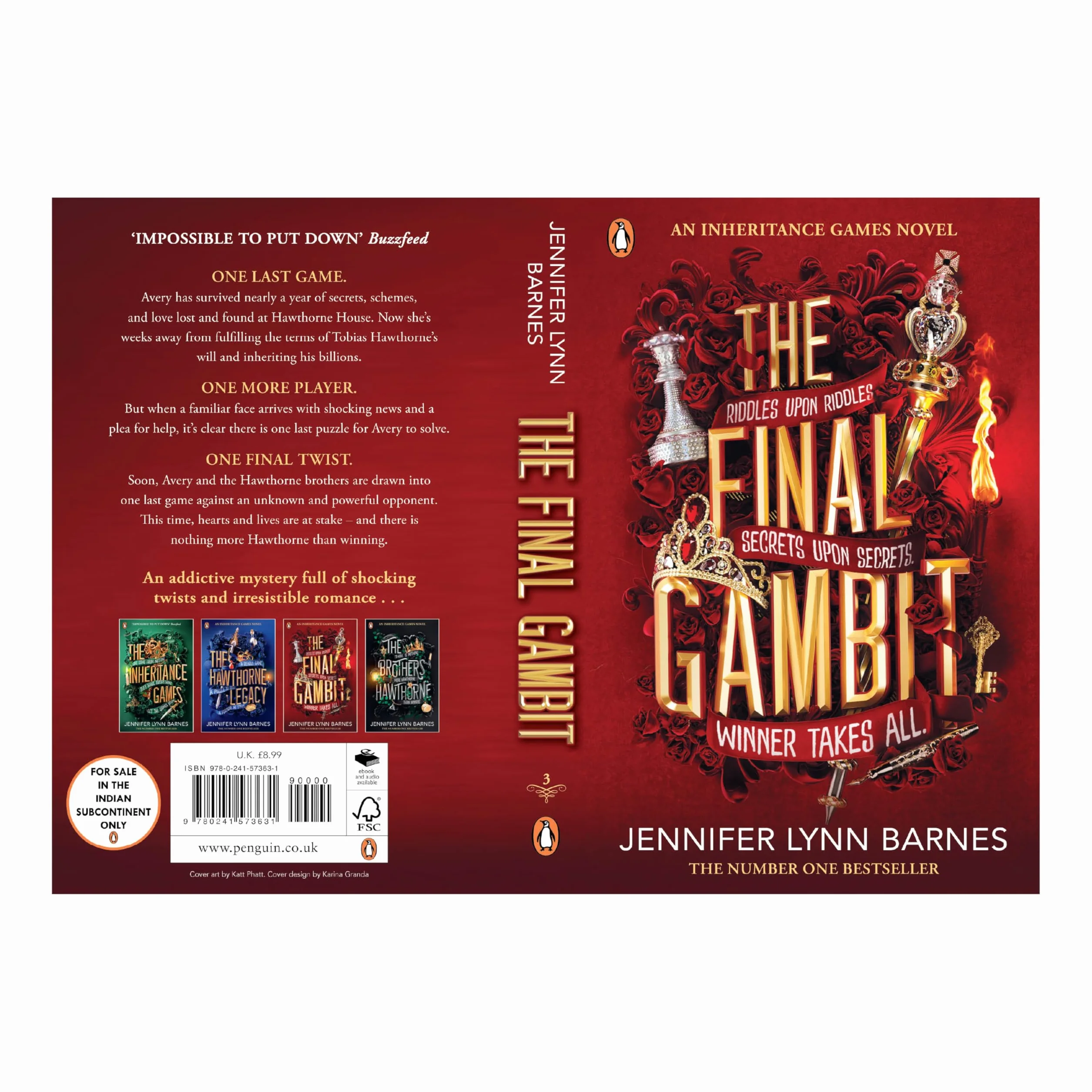 The Final Gambit: Mystery Thriller Book 3