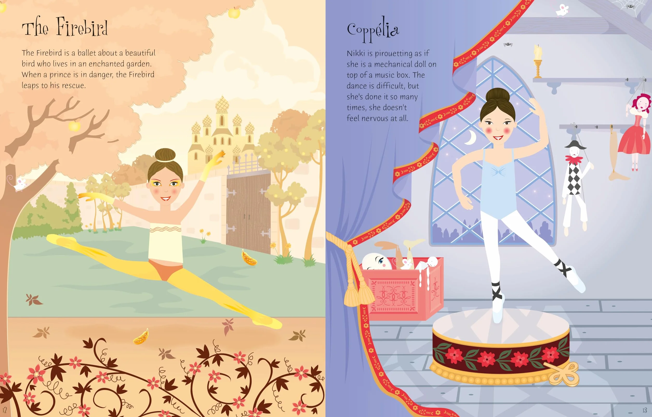 Sticker Dolly Dressing Ballerinas: 1