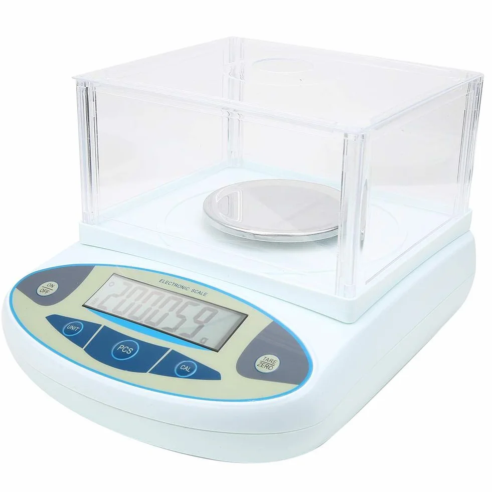 Waga laboratoryjna cyfrowa 500 x 0,001 g 1 mg jubilerska 1200 g UE