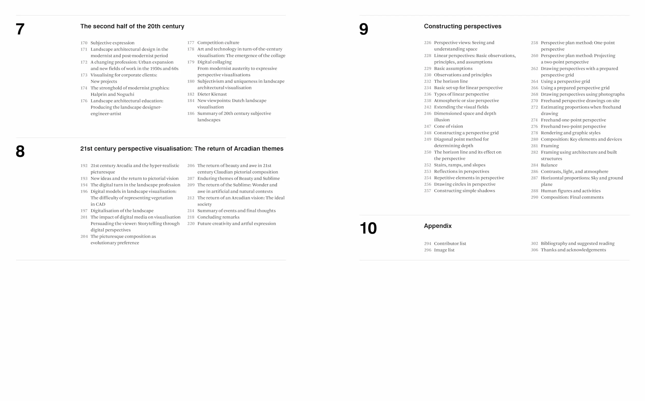 Drawing for Landscape Architects 2: Perspective Views in History, Theory, and Practice