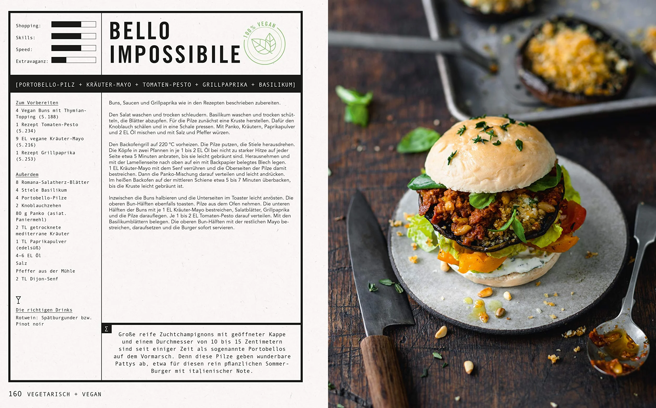 Die Burger-Formel: 70 Burger + 60 Extras