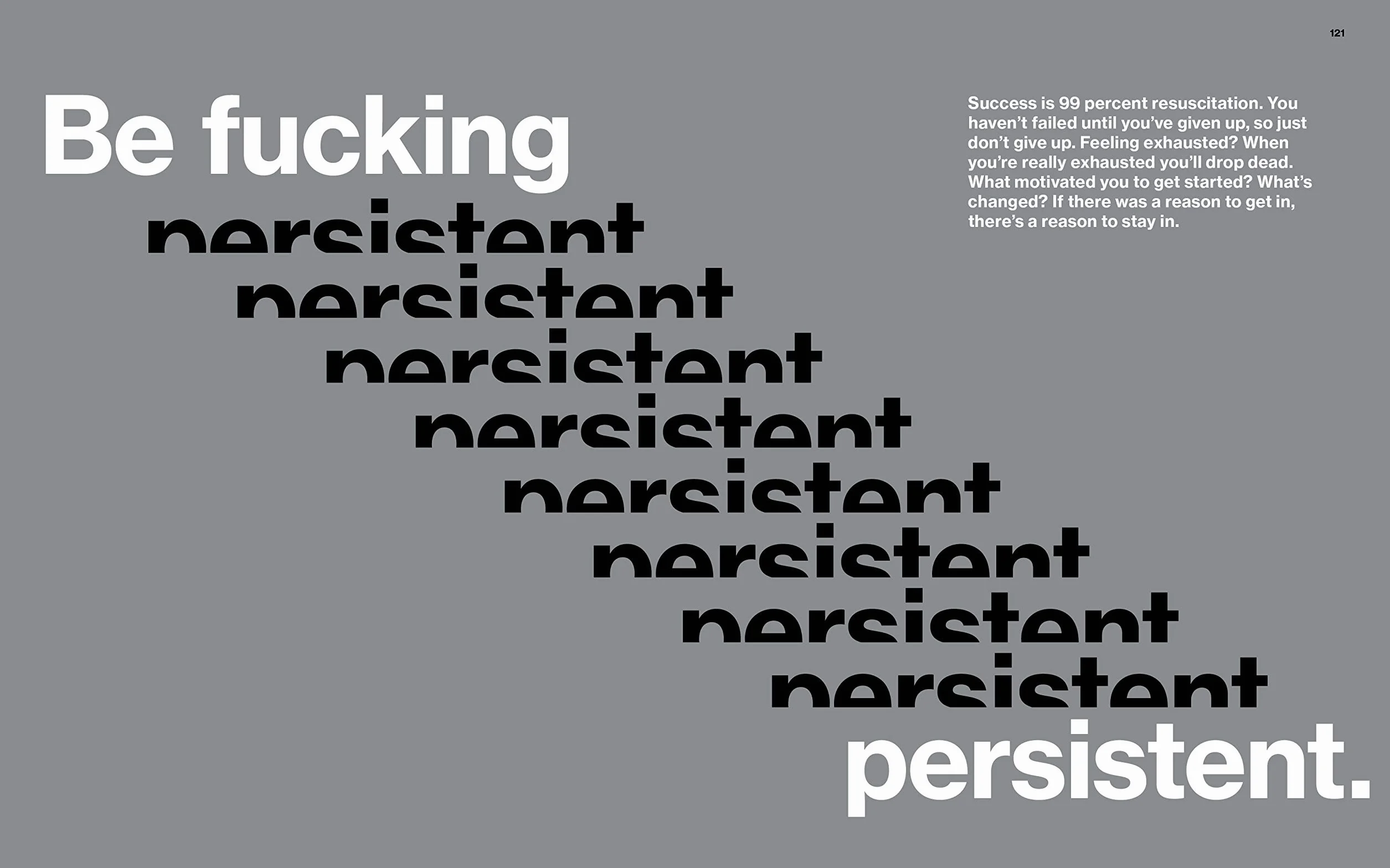 Do the F*cking Work: Lowbrow Advice for High-Level Creativity