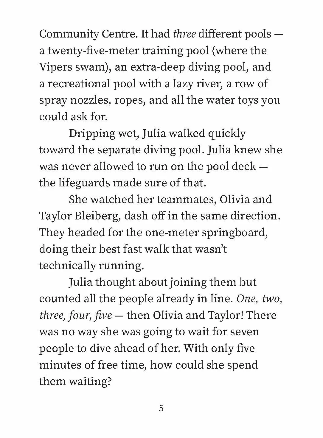 Swimming into Trouble: 1