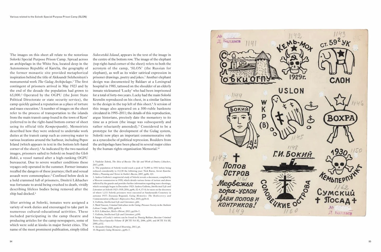 Russian Criminal Tattoo Archive