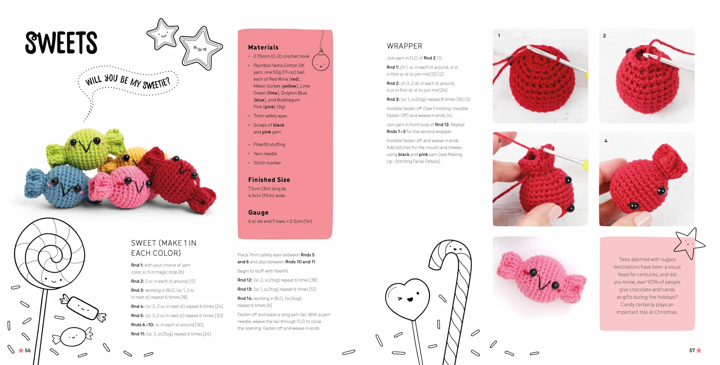 Kawaii Crochet Christmas: 40 Super Cute Amigurumi Patterns for the Festive Season