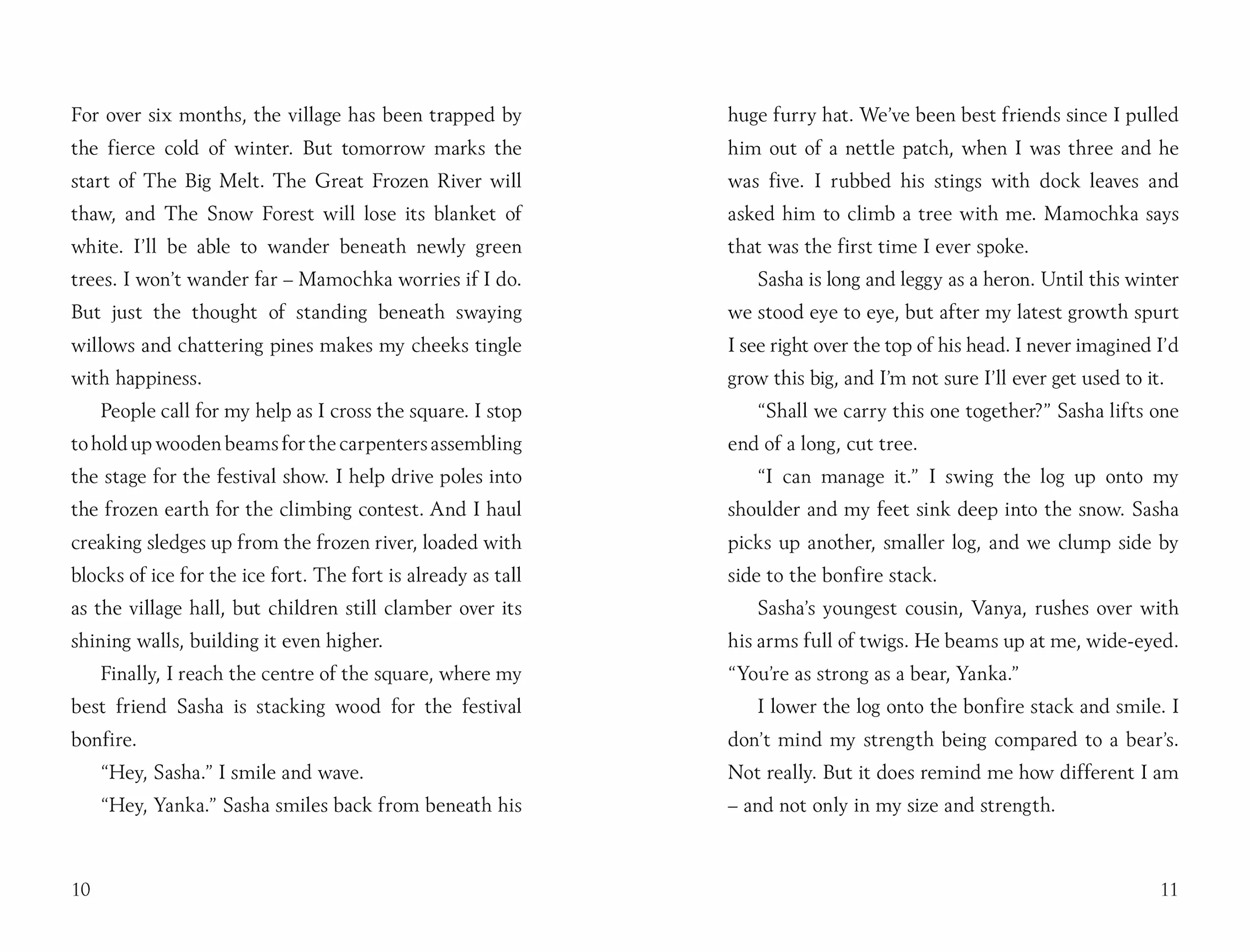 The Girl Who Speaks Bear: Sophie Anderson Magical Adventure Book