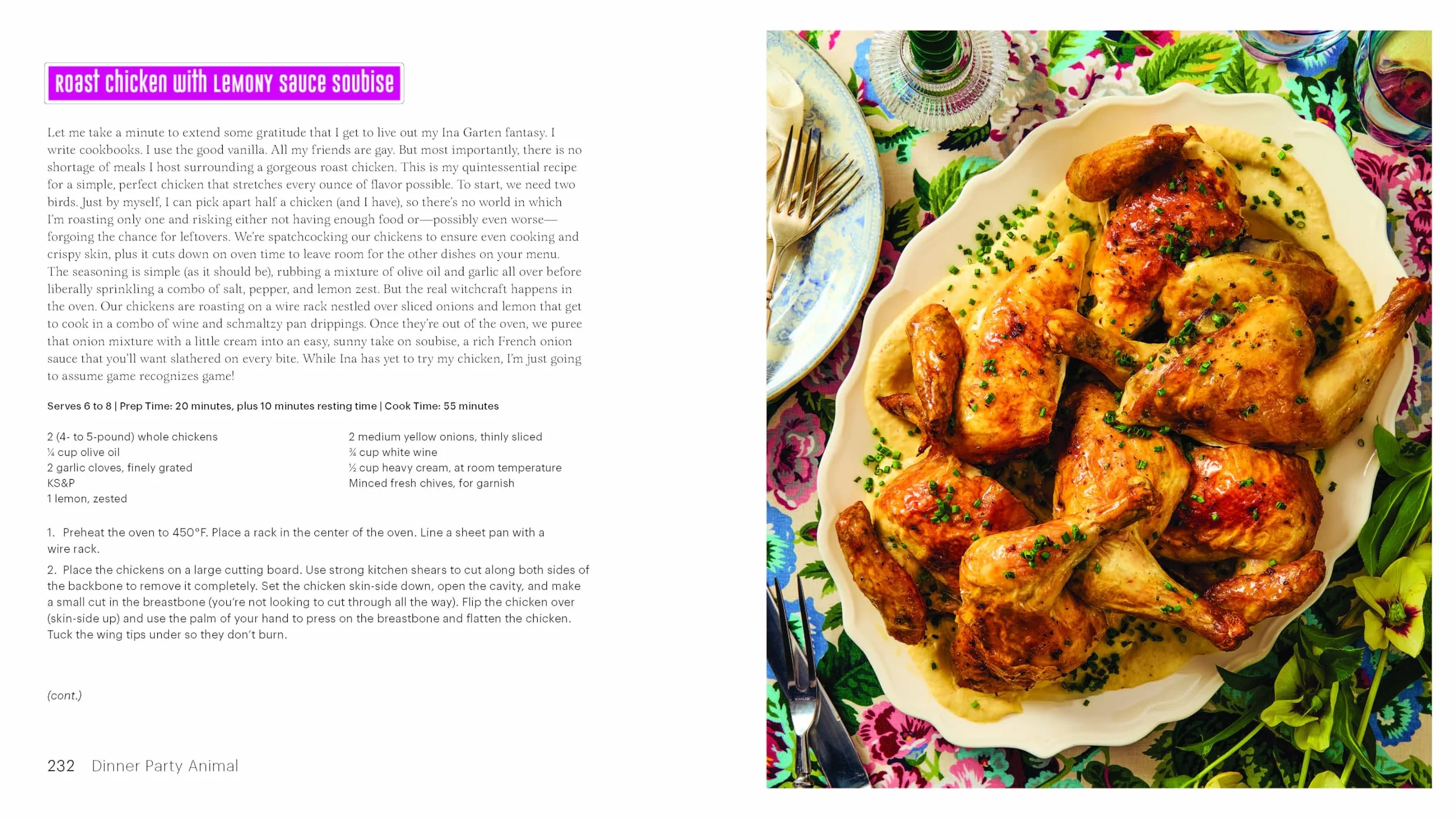 Dinner Party Animal: Recipes to Make Every Day a Celebration