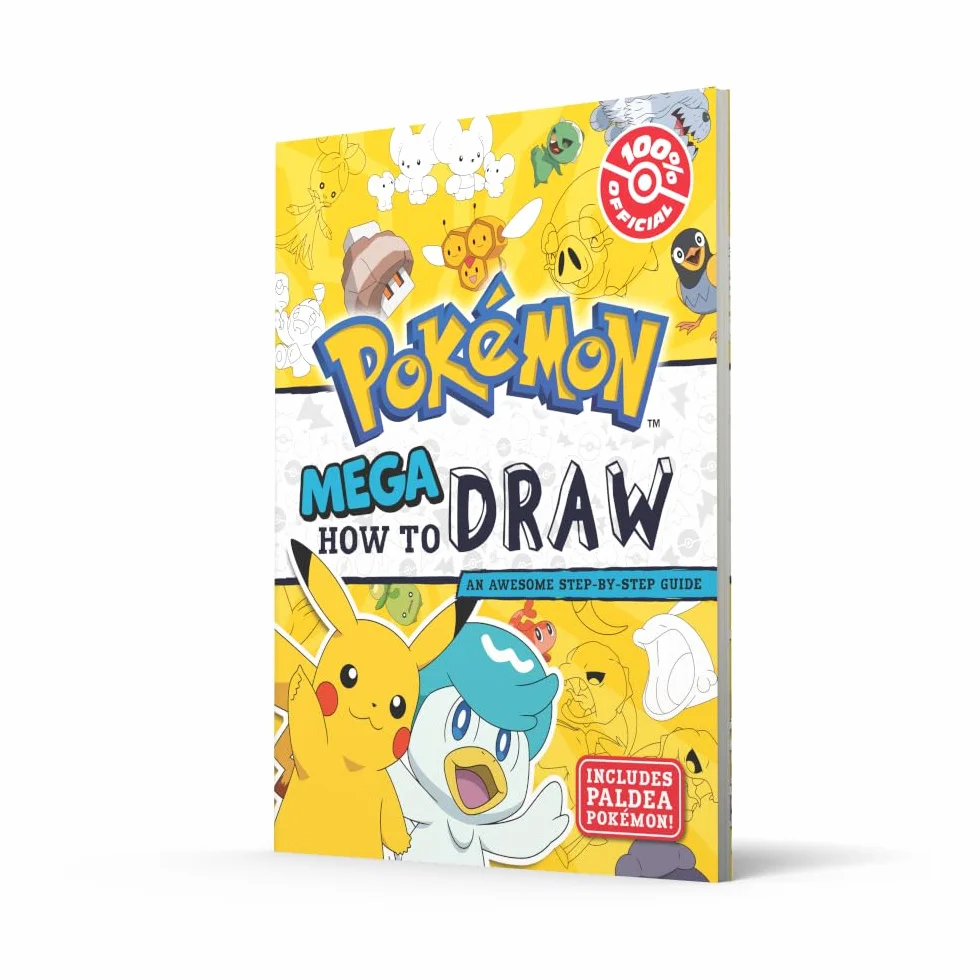 Pokémon: Mega How to Draw: An official drawing adventure! Perfect for arty kids who are fans of the game and TV series