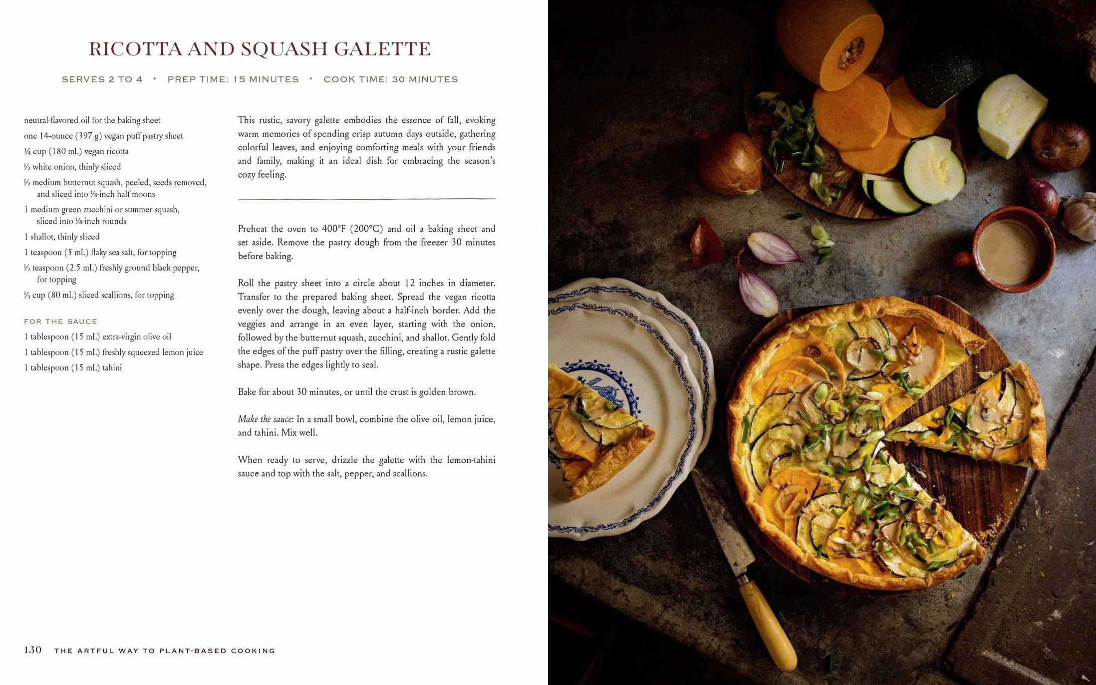 The Artful Way to Plant-Based Cooking: Nourishing Recipes and Heartfelt Moments (a Cookbook)