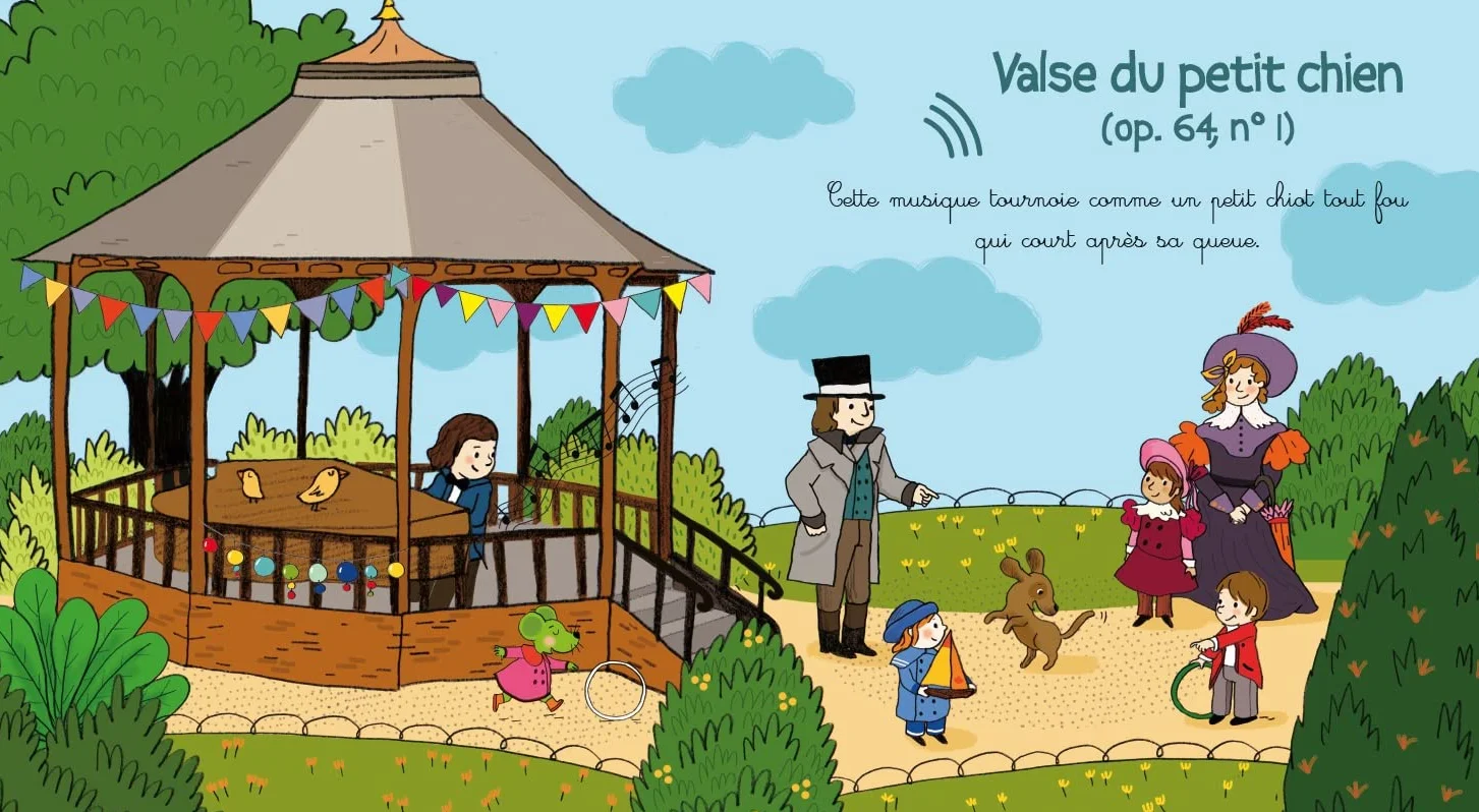 Mon petit Chopin – Livre sonore avec 6 puces – Dès 1 an: Mes Premiers Livres Sonores