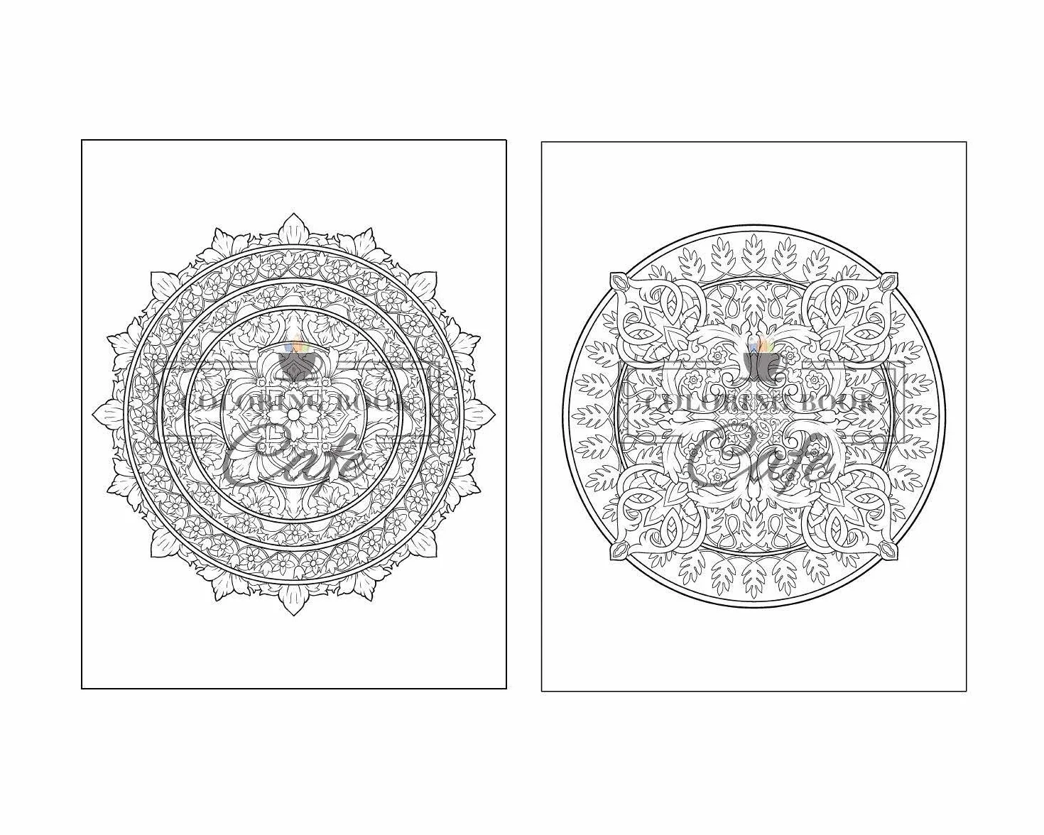 125 Mandalas: An Adult Coloring Book Featuring 125 of the World’s Most Beautiful Mandalas for Stress Relief and Relaxation