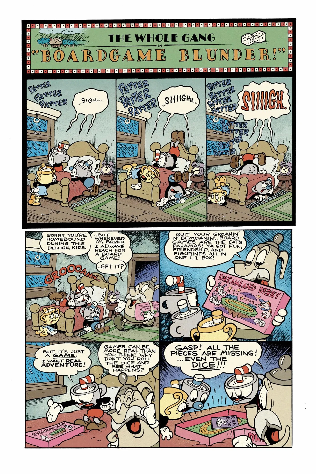 Cuphead Volume 3: Colorful Crack-Ups & Chaos
