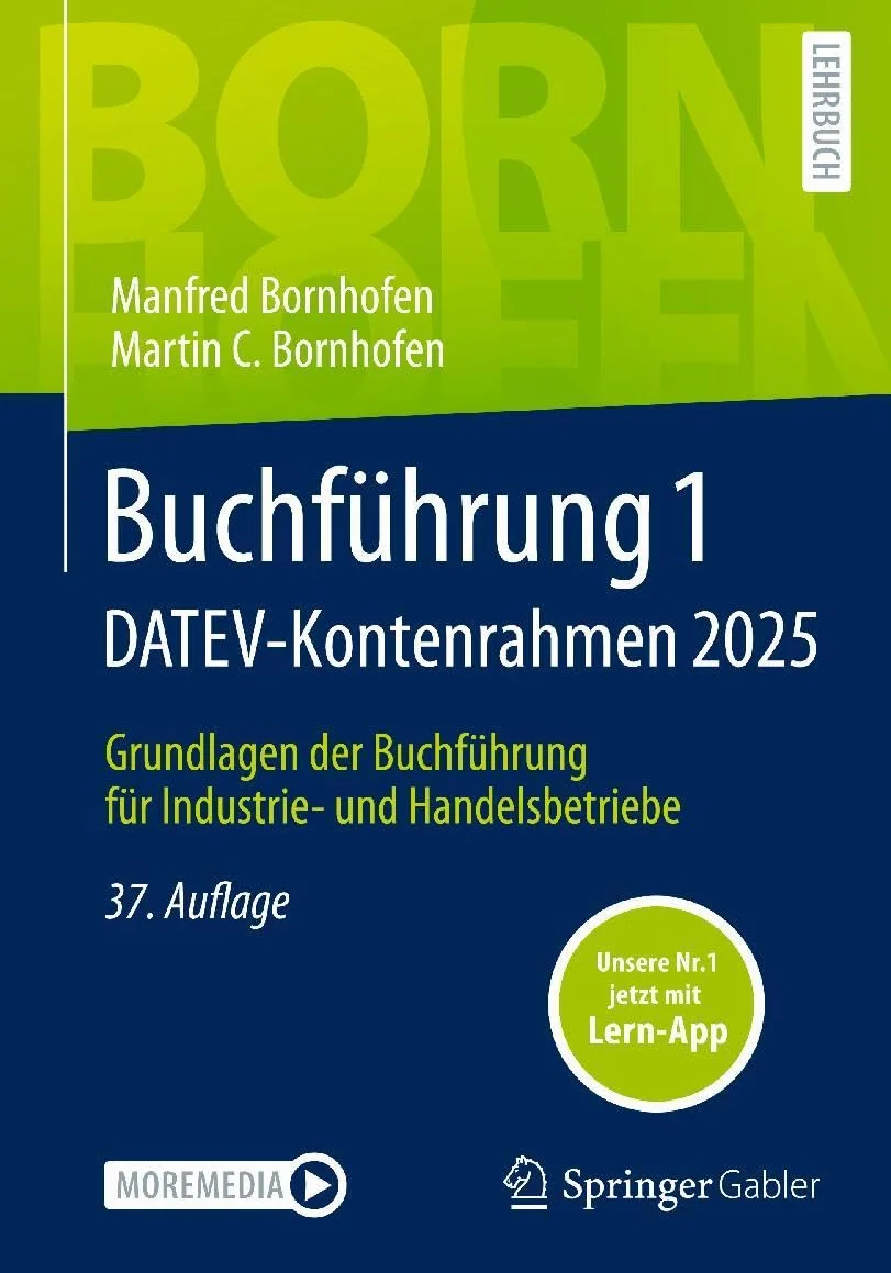 Buchführung 1 DATEV-Kontenrahmen 2025 Grundlagen Industrie- Handelsbetriebe