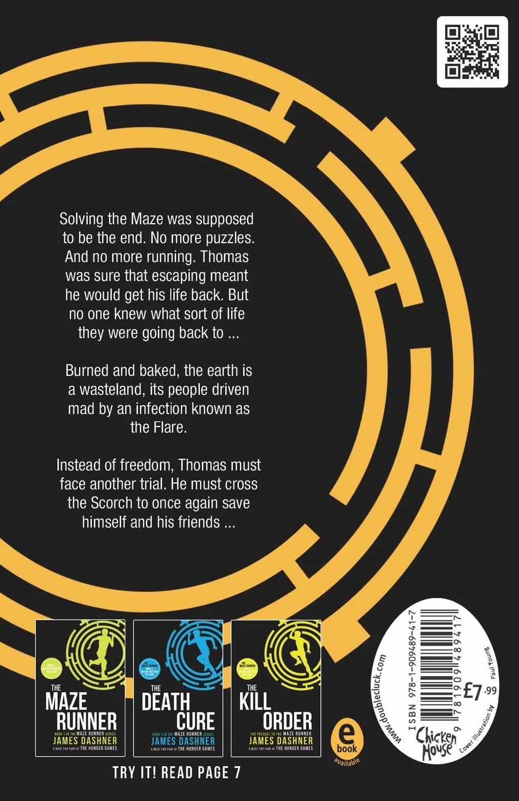 The Scorch Trials: book 2 in the multi-million bestselling Maze Runner series