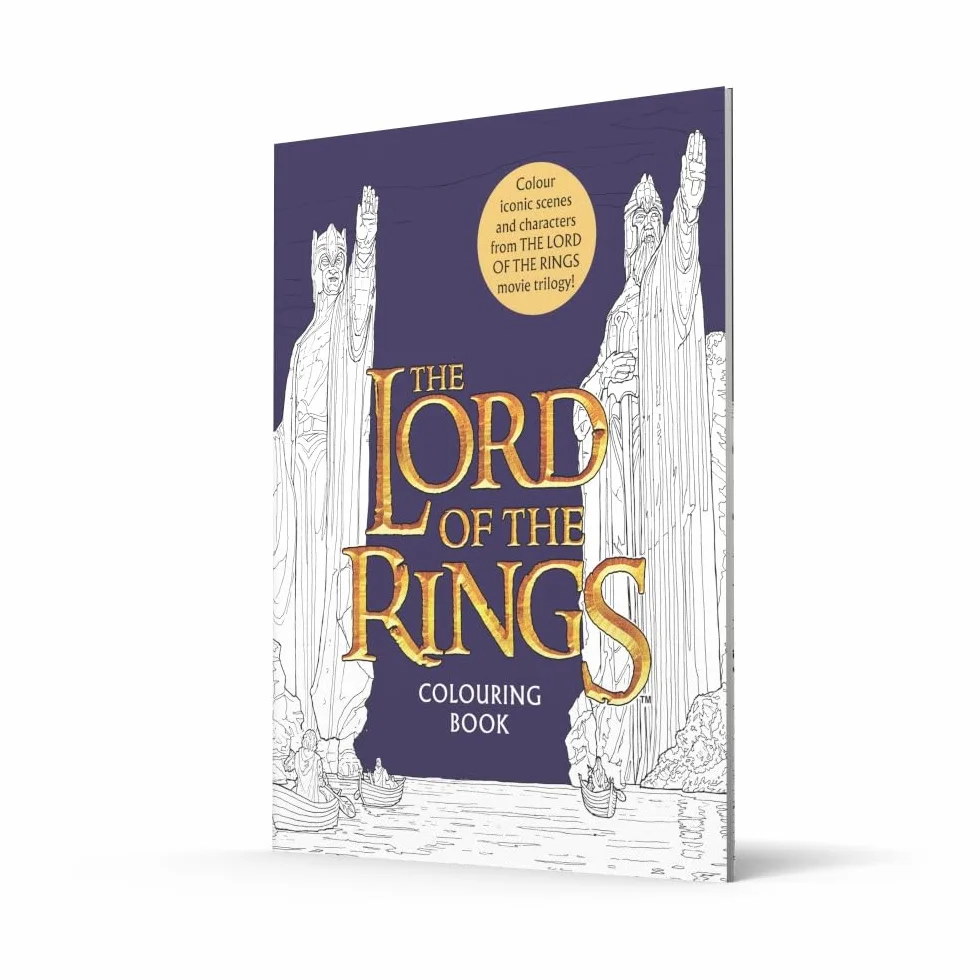 The Lord of the Rings Movie Trilogy Colouring Book: Official and Authorised