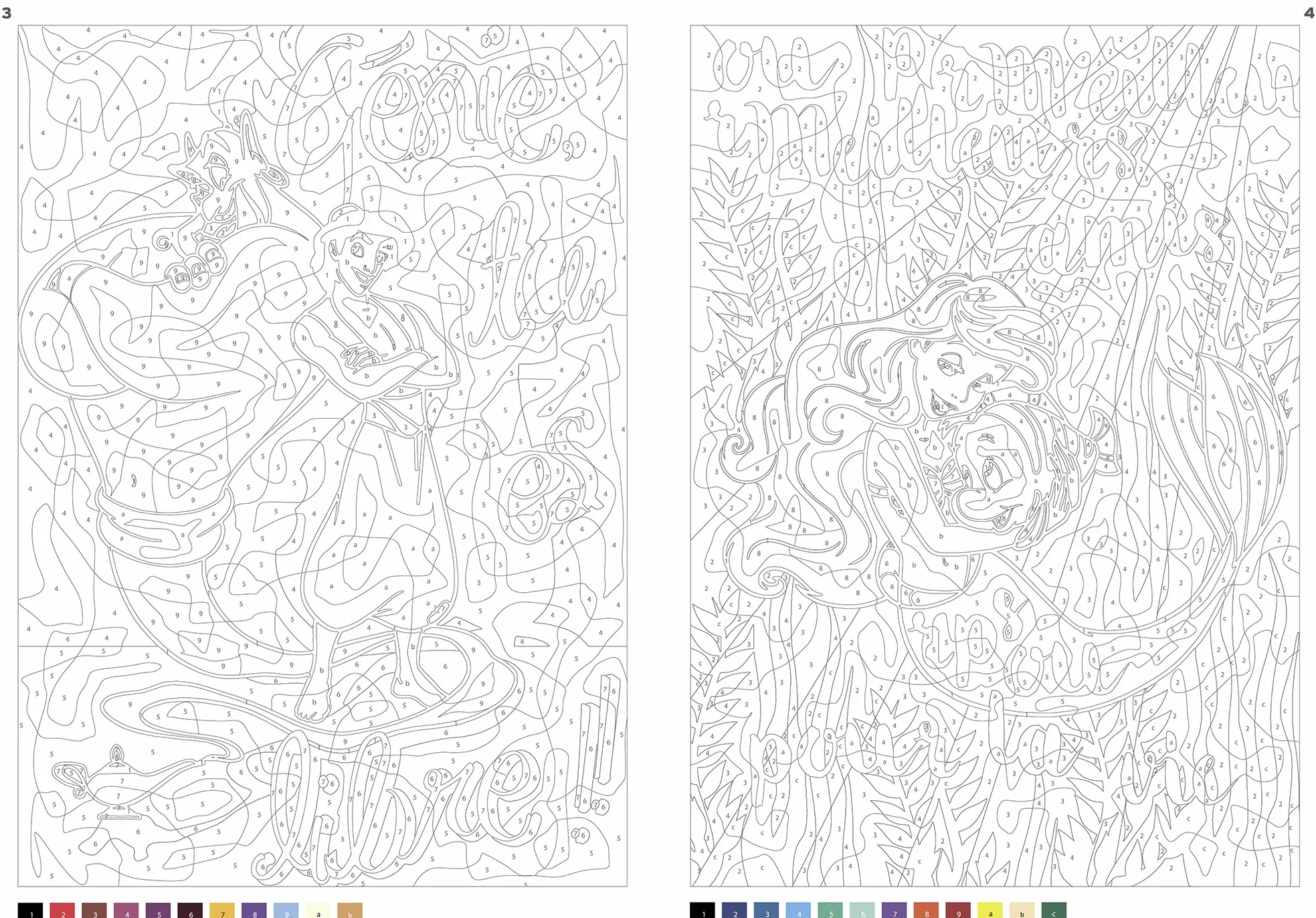 Coloriages mystères Disney - Messages mystères