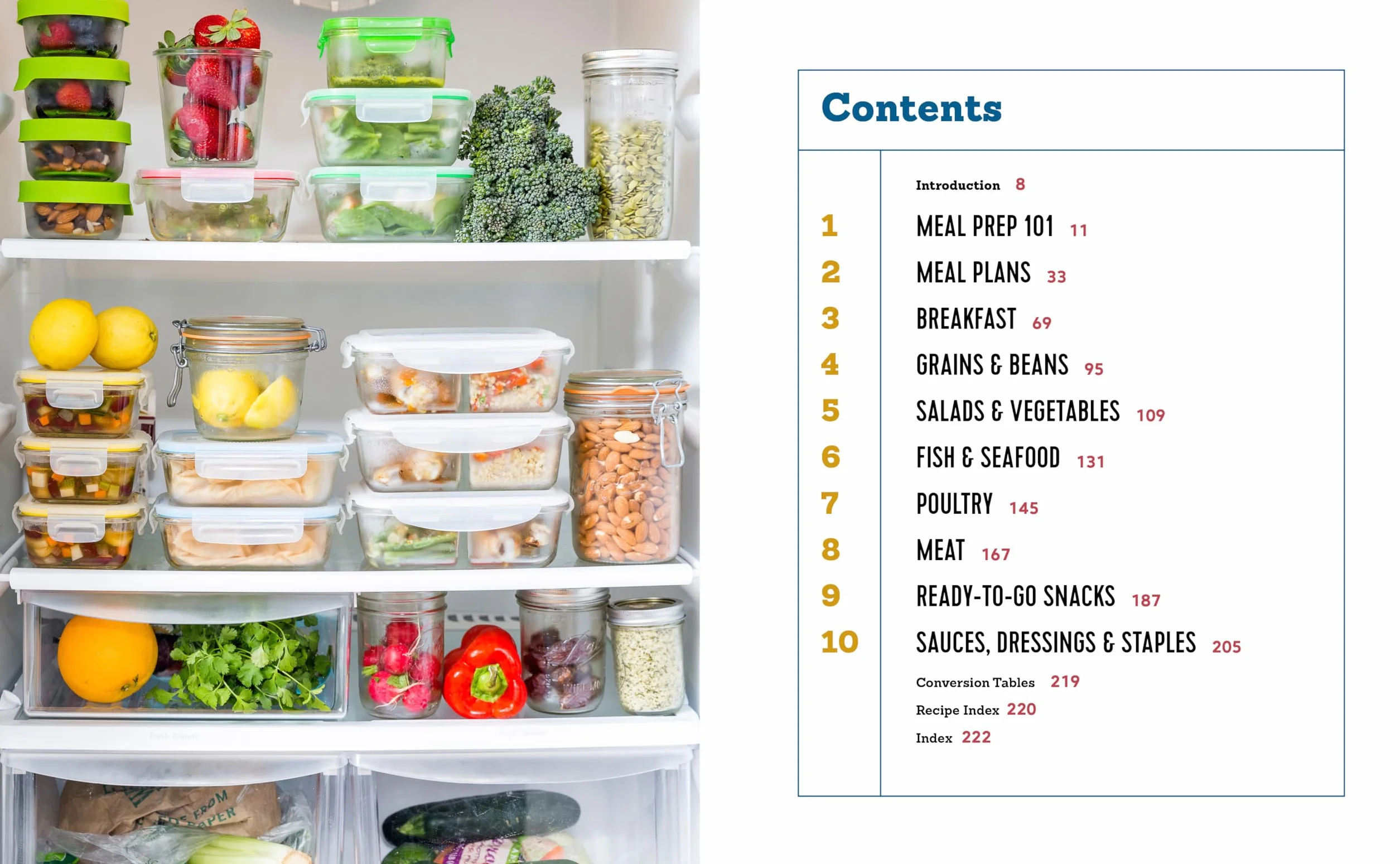 The Healthy Meal Prep Cookbook: Easy and Wholesome Meals to Cook, Prep, Grab, and Go