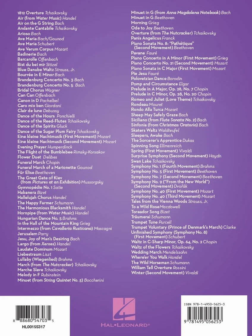 101 Classical Themes for Clarinet