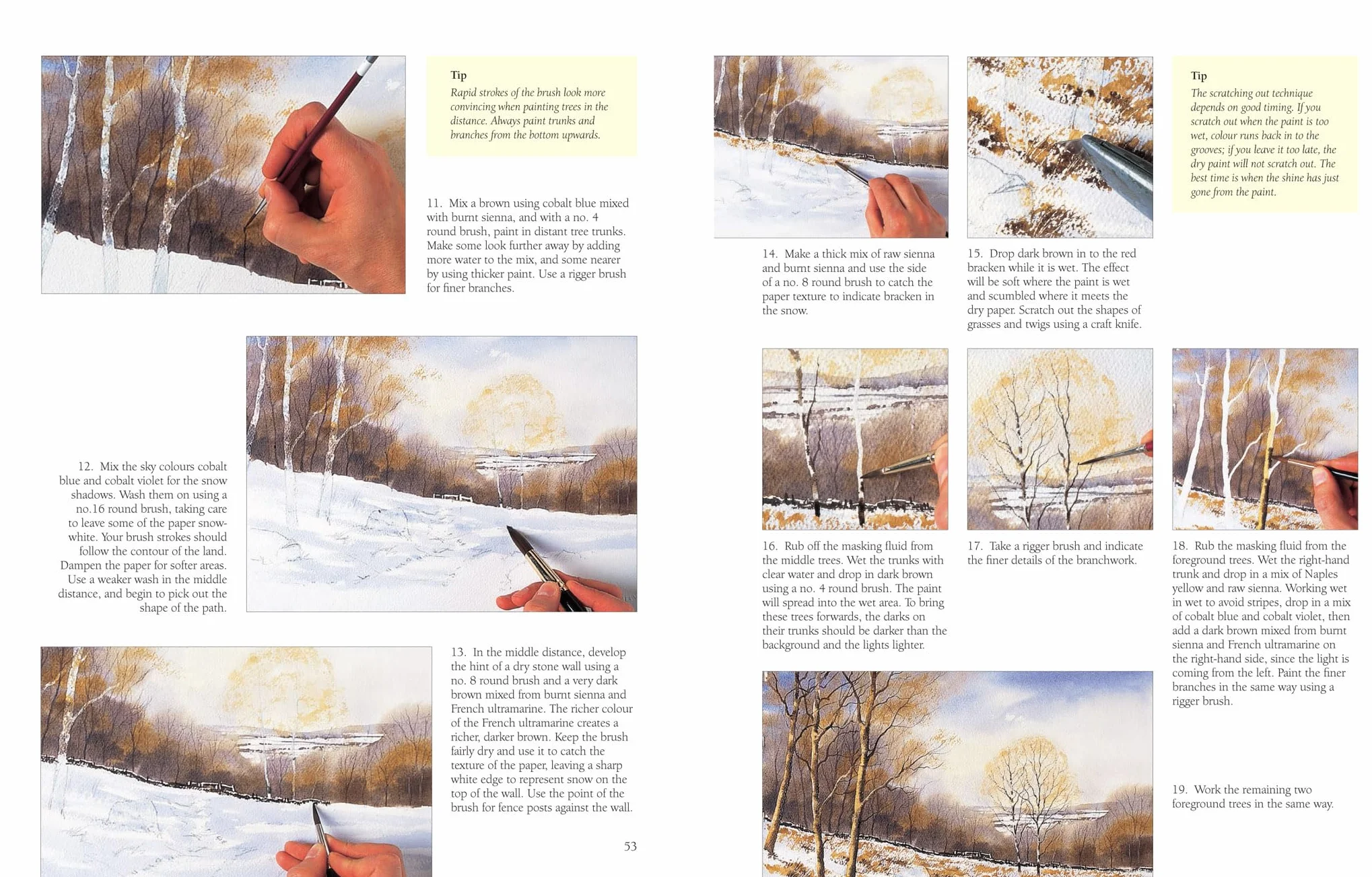 Watercolour Landscapes Step-By-Step