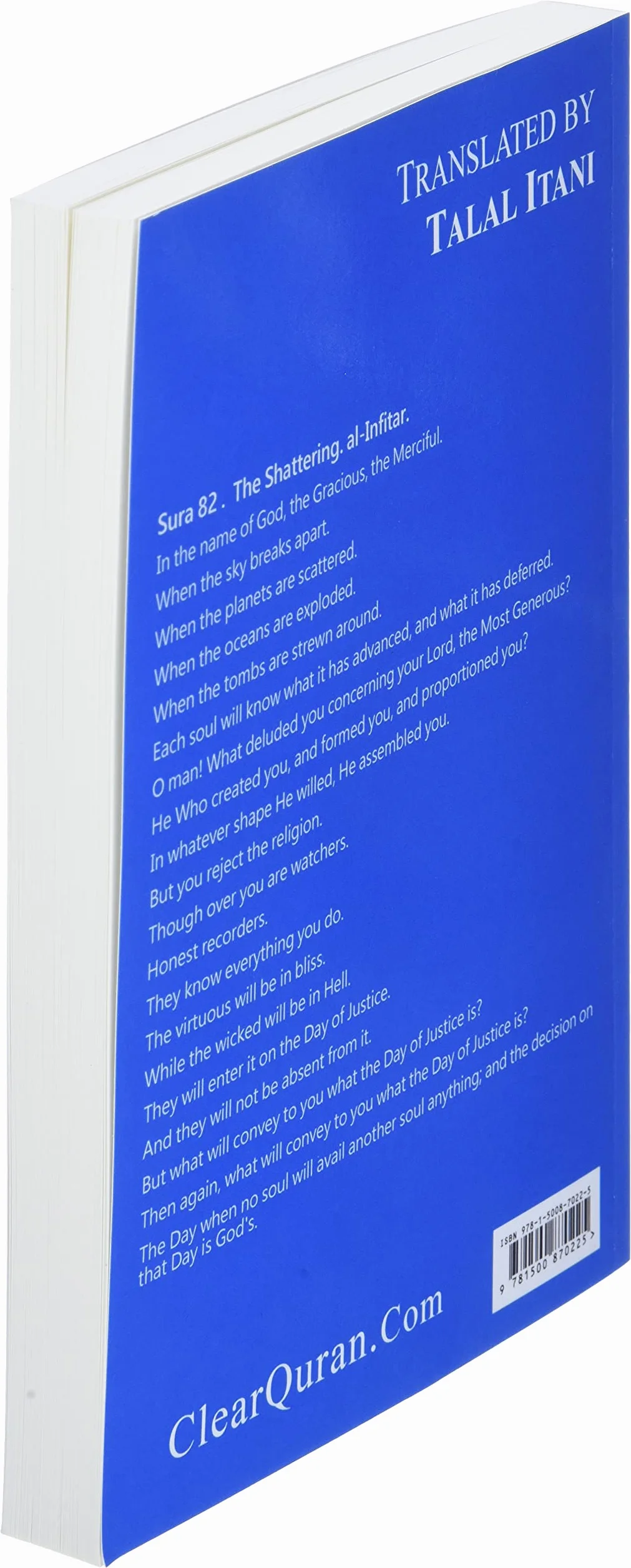 Quran in English: Clear and Easy to Understand. Modern English Translation.