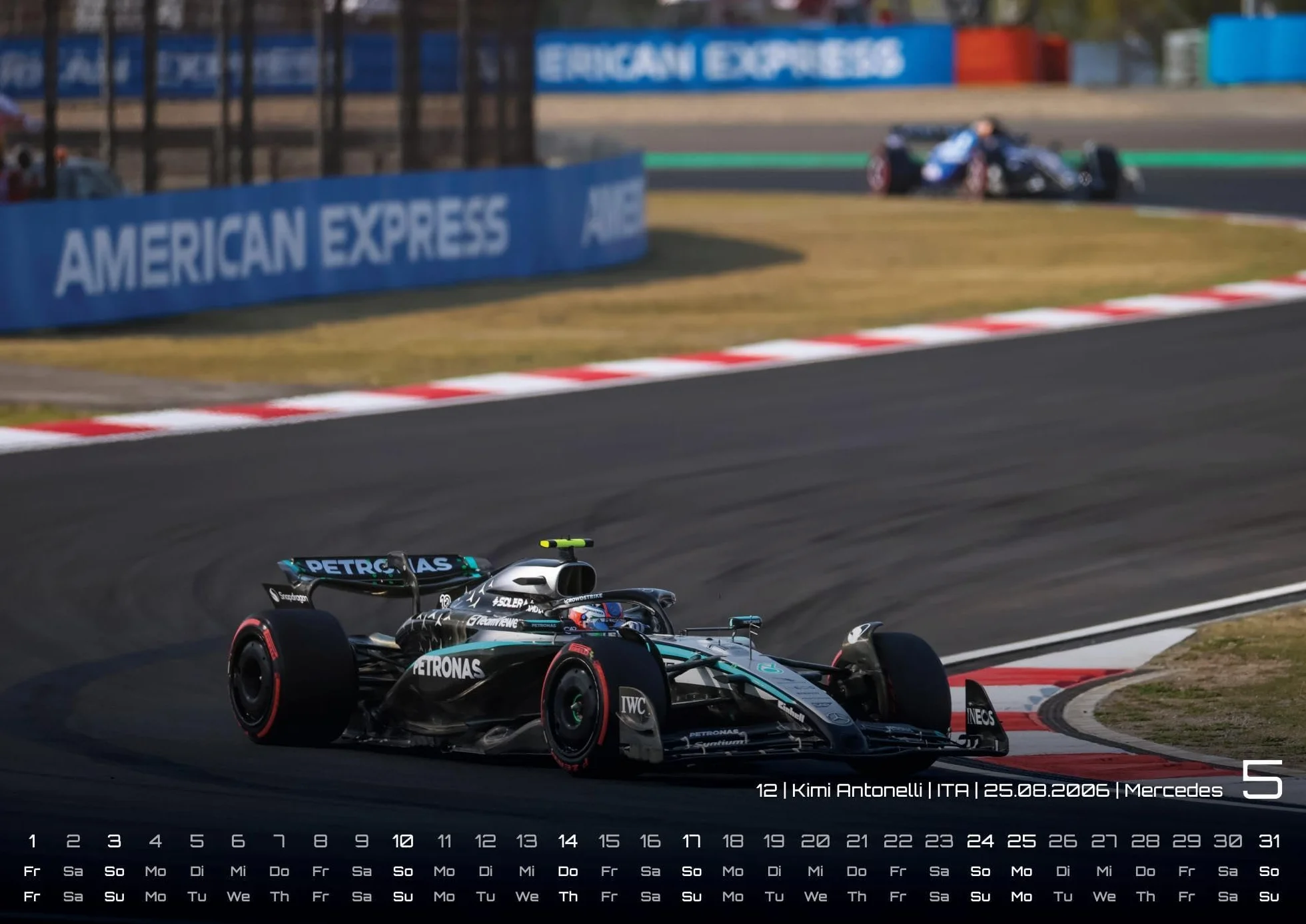 Formel 1 Kalender 2026 DIN A2: F1 Grand Prix Wandkalender für Fans