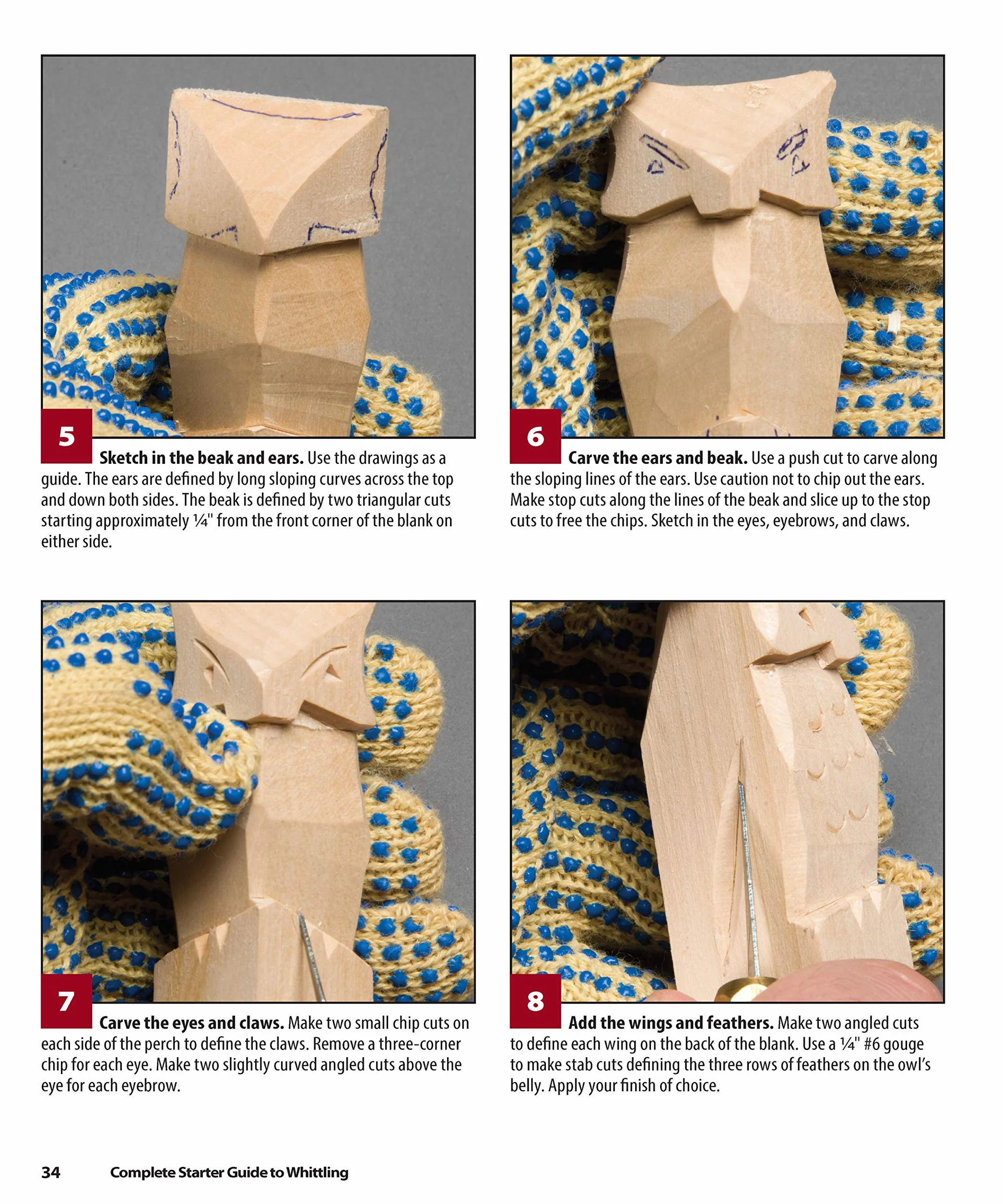Whittling Starter Guide: 24 Easy Projects for Weekend