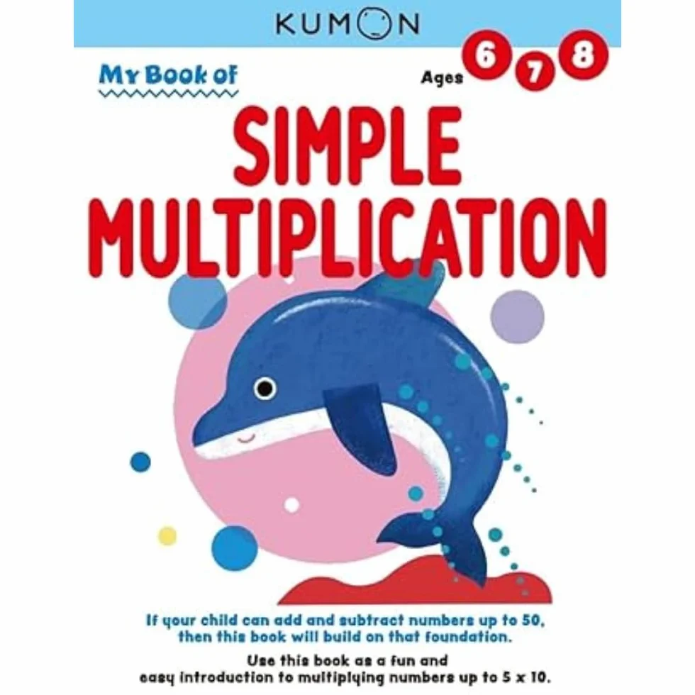 Kumon My Book of Simple Multiplication Revised Ed